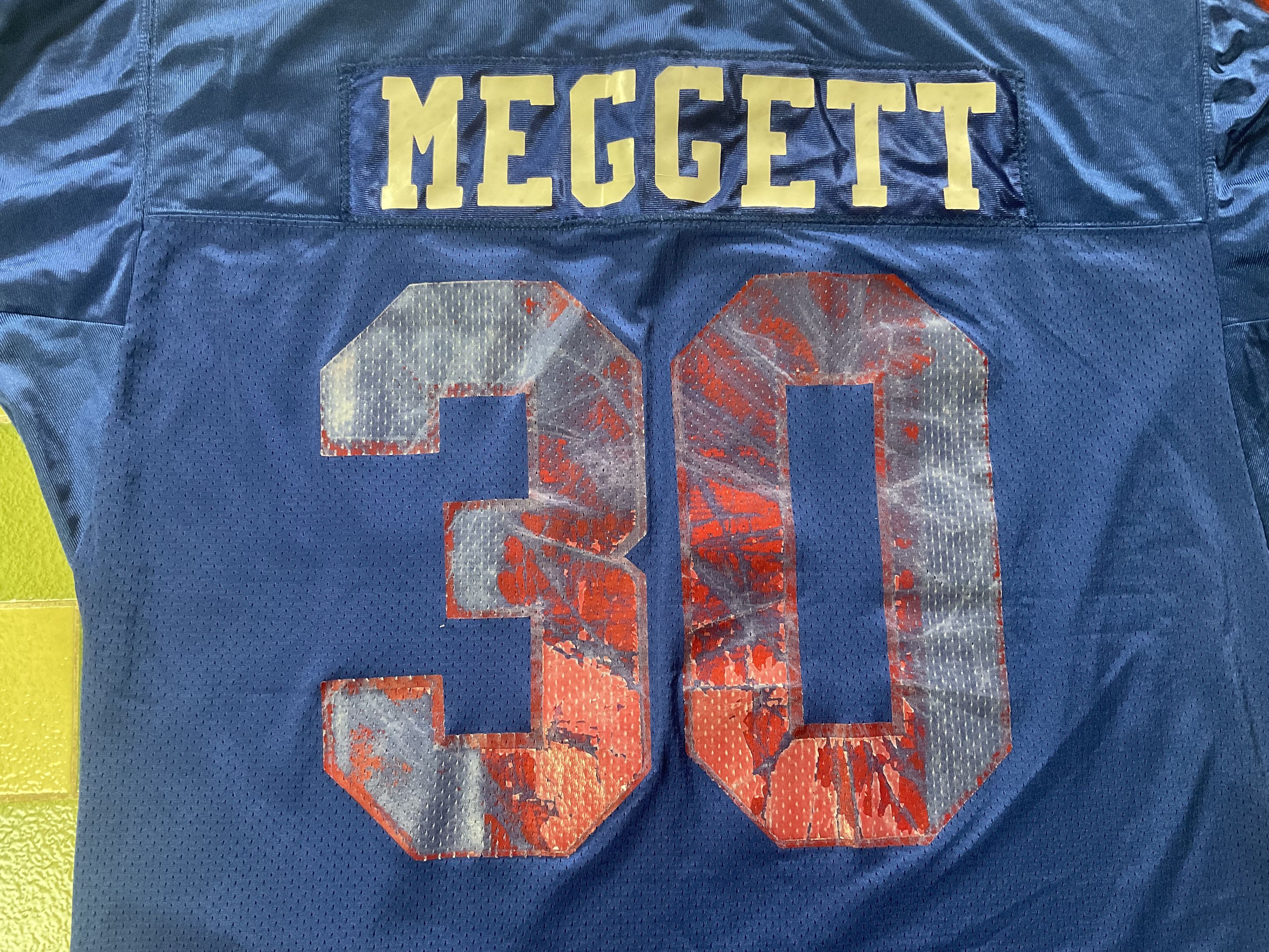 NFL Vintage 90s 75th New York Giants Dave Meggett #30 Jersey Size US XL / EU 56 / 4 - 6 Thumbnail