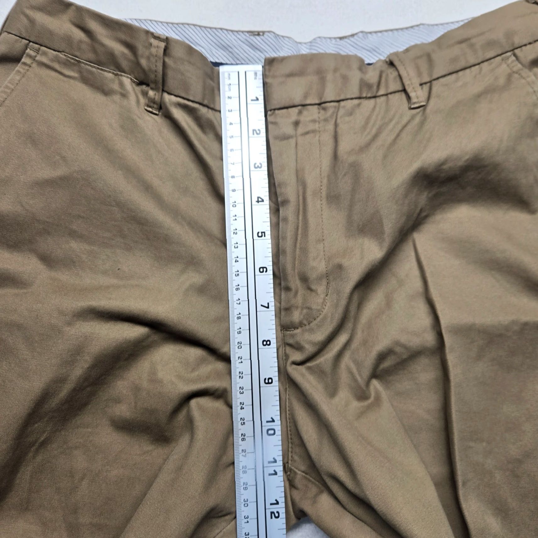 Merona Merona Beige Chino Pants Men 34x32 Pleated Regular Straight Leg Cotton Size US 34 / EU 50 - 5 Thumbnail