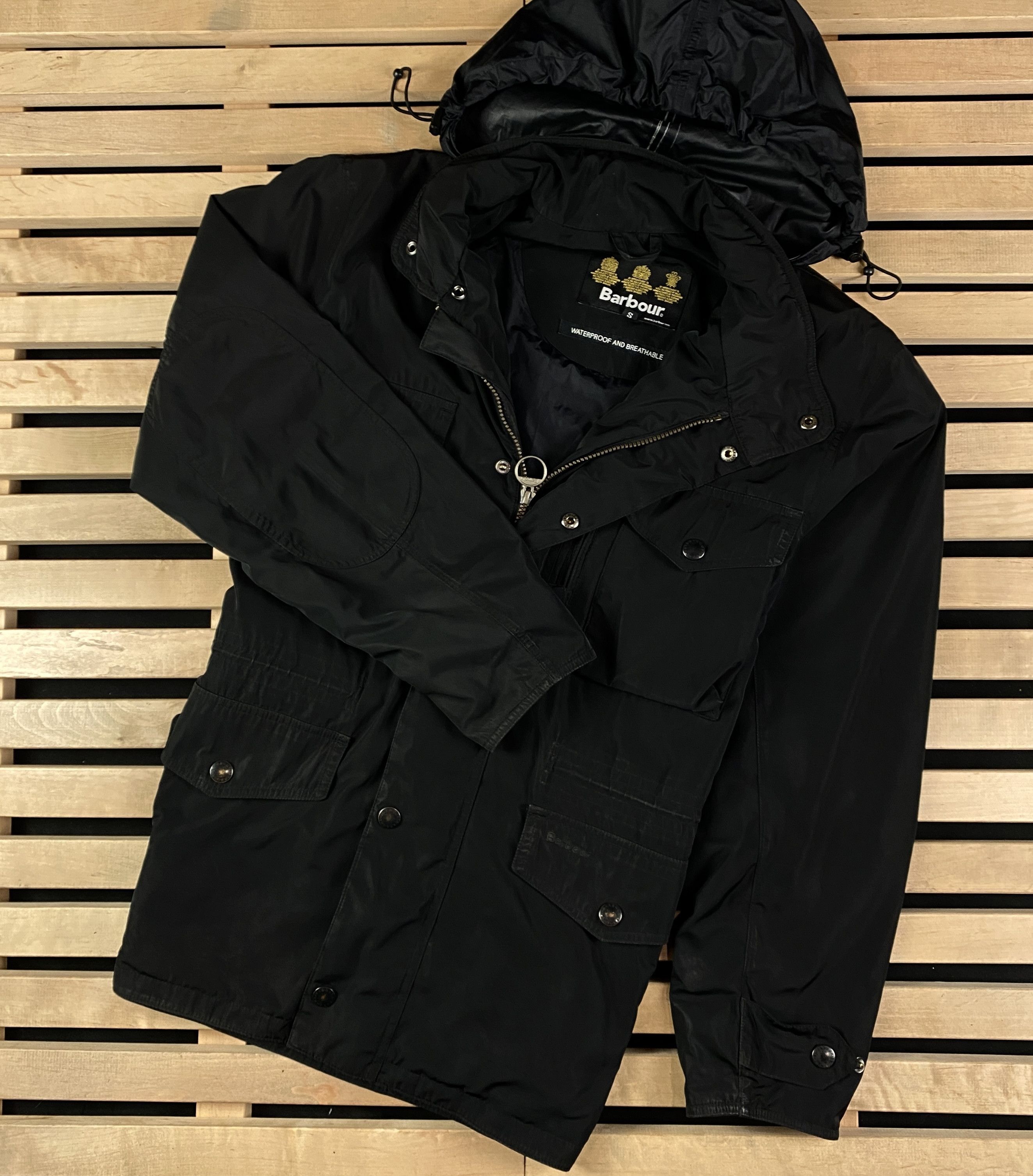 Barbour Mens Parka Jacket Barbour Size S Polyester Size US S / EU 44-46 / 1 - 1 Thumbnail