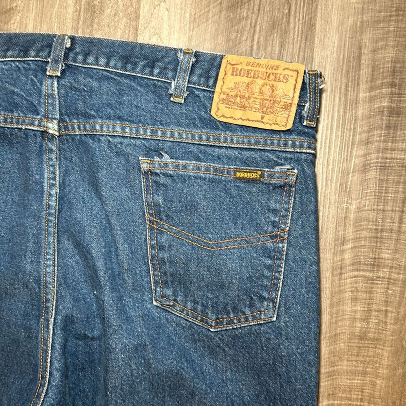 Other Genuine Roebucks Vintage Original Fit Jeans - 42 Size US 42 / EU 58 - 5 Thumbnail