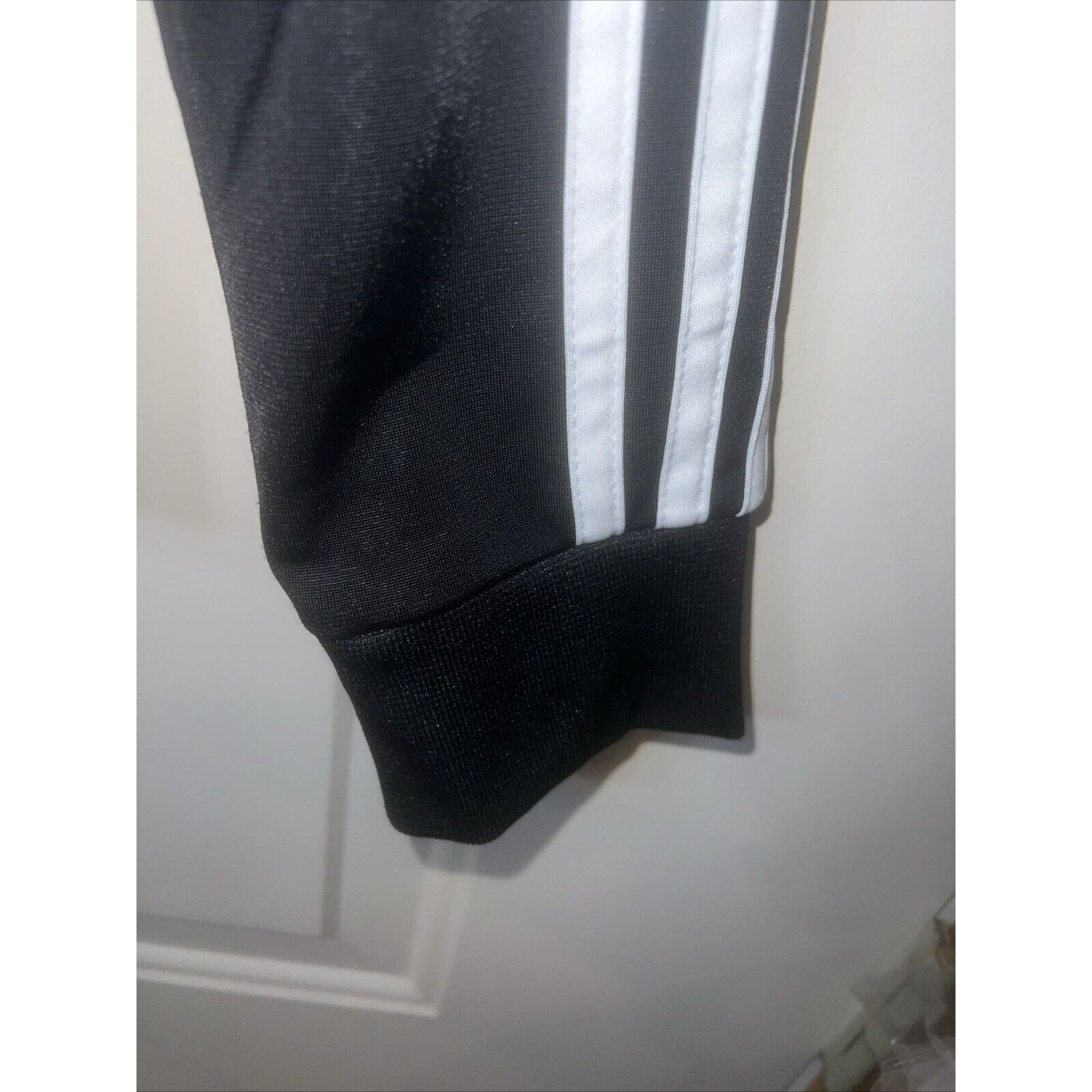 Adidas Adidas Track Jacket Mens Medium Black Windbreaker Sweatshirt Size US M / EU 48-50 / 2 - 4 Thumbnail