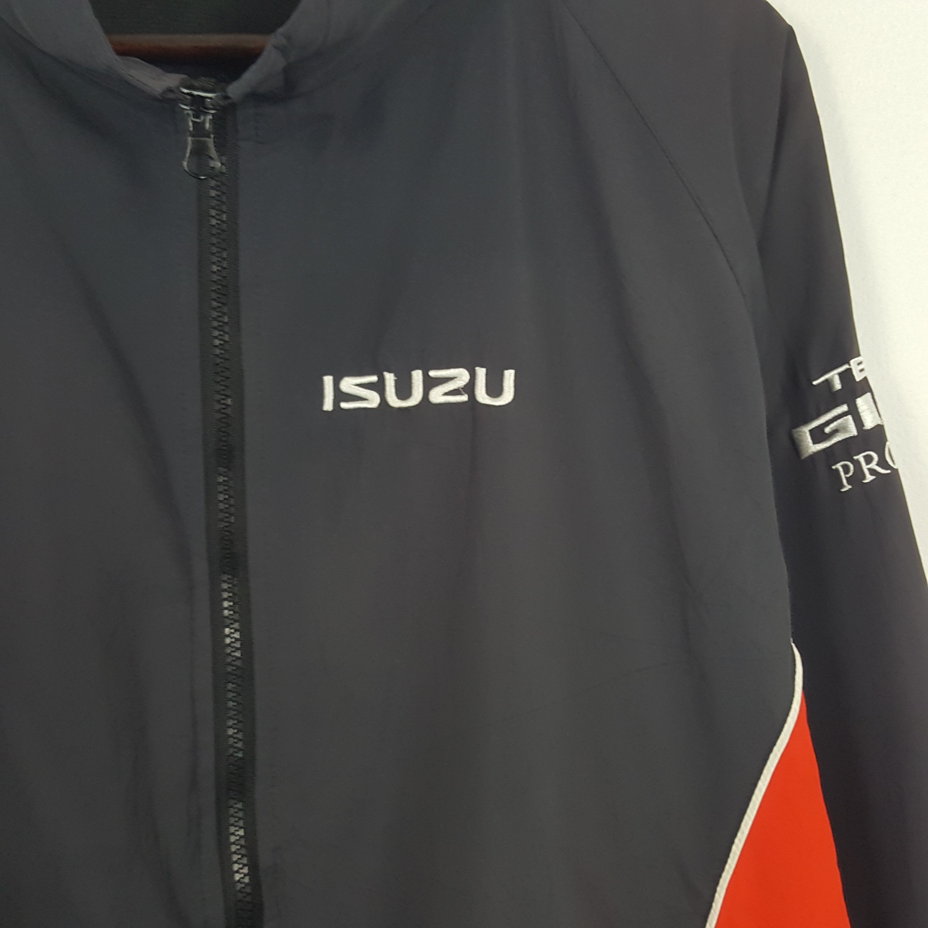 Japanese Brand × Vintage Vintage Isuzu Giga Windbreaker Zipper Worker Uniform Jacket Size US XL / EU 56 / 4 - 4 Thumbnail