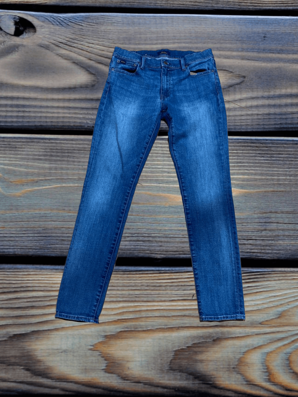 Polo Ralph Lauren Logo Y2K Polo Ralph Lauren denim pants vintage jeans Size US 29 - 1 Thumbnail