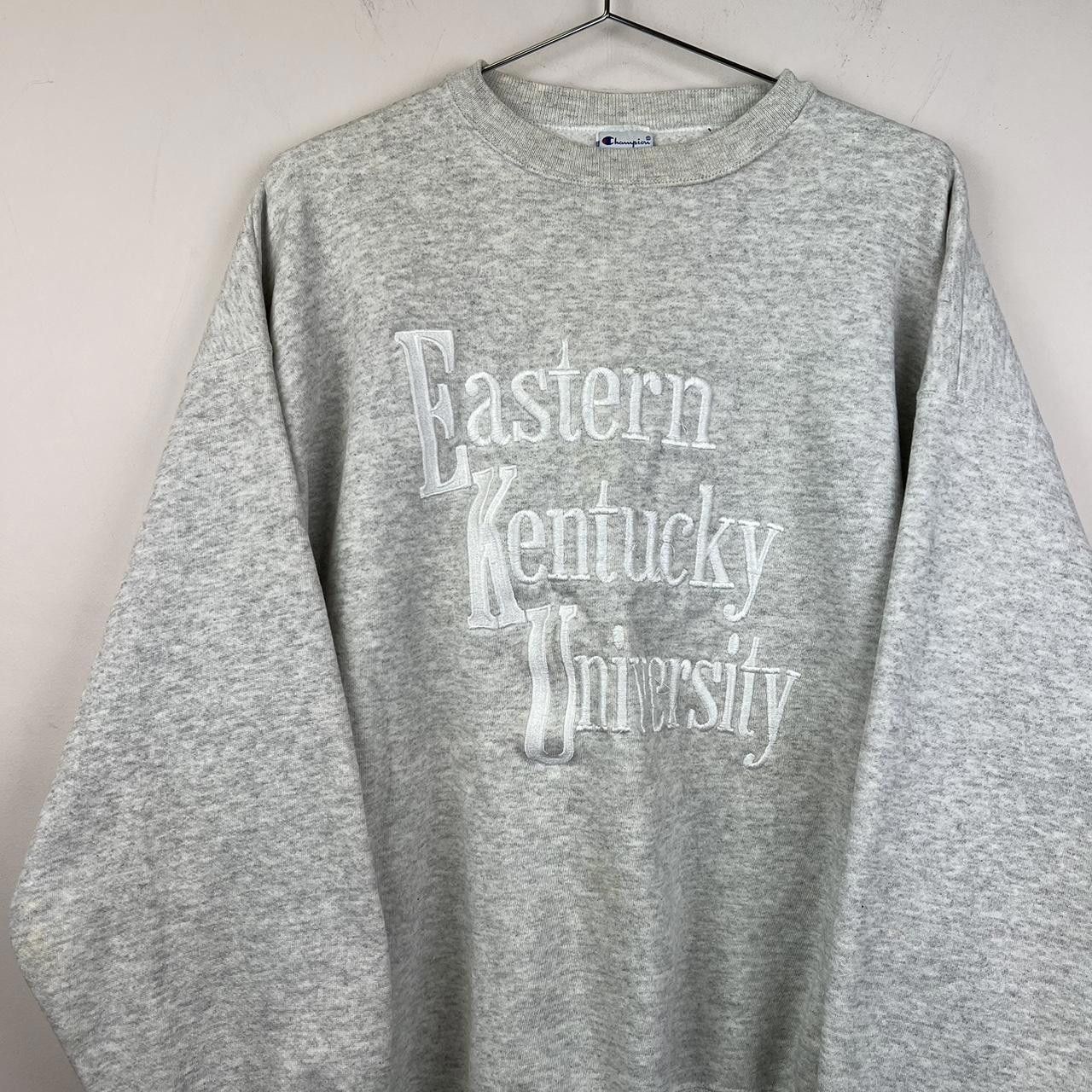 Champion 90s Champion Eastern Kentucky University Sweatshirt Size US XXL / EU 58 / 5 - 2 Thumbnail