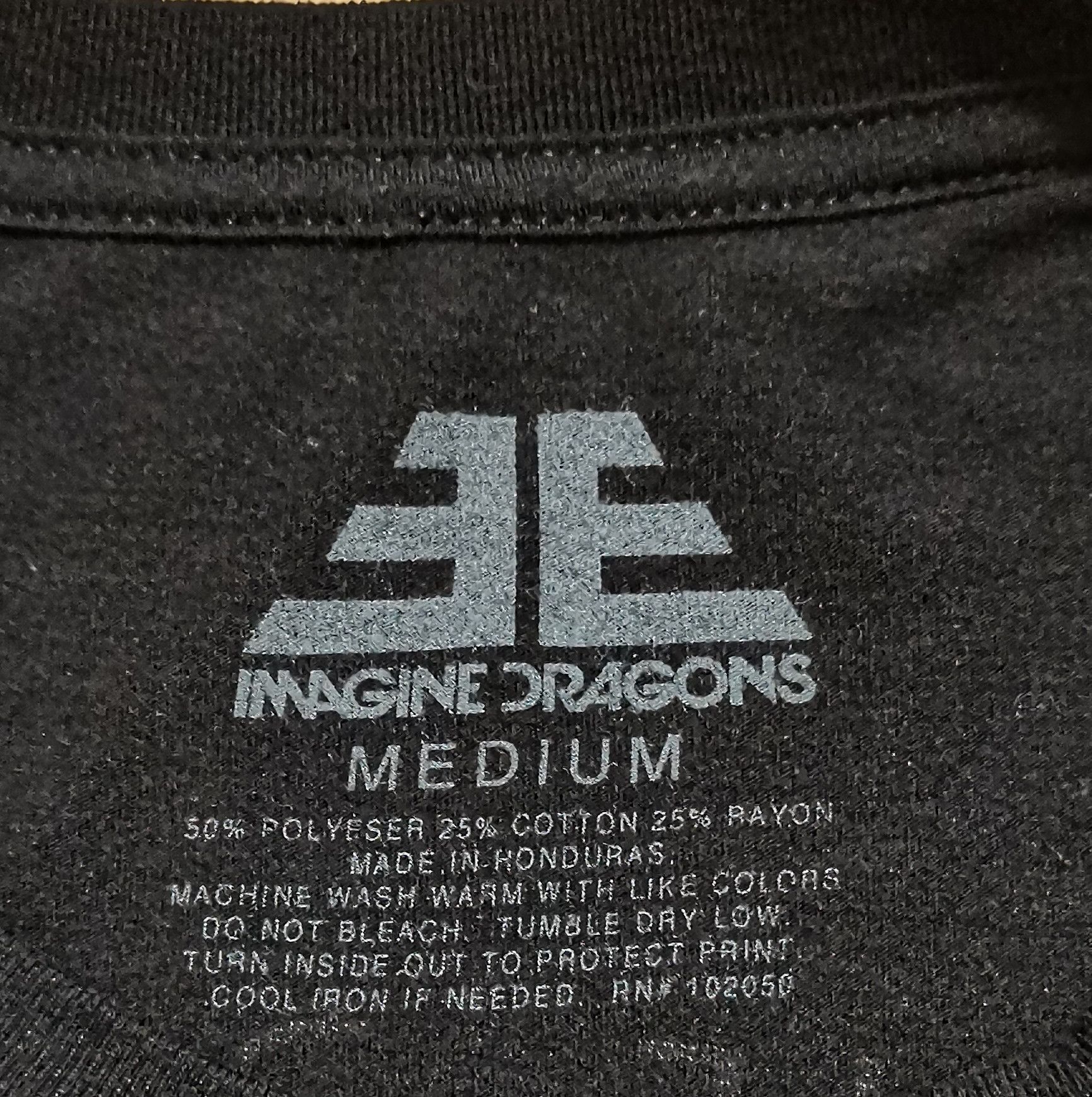Band Tees IMAGINE DRAGON EVOLVE TOUR 2017 SHIRT Size US M / EU 48-50 / 2 - 3 Thumbnail