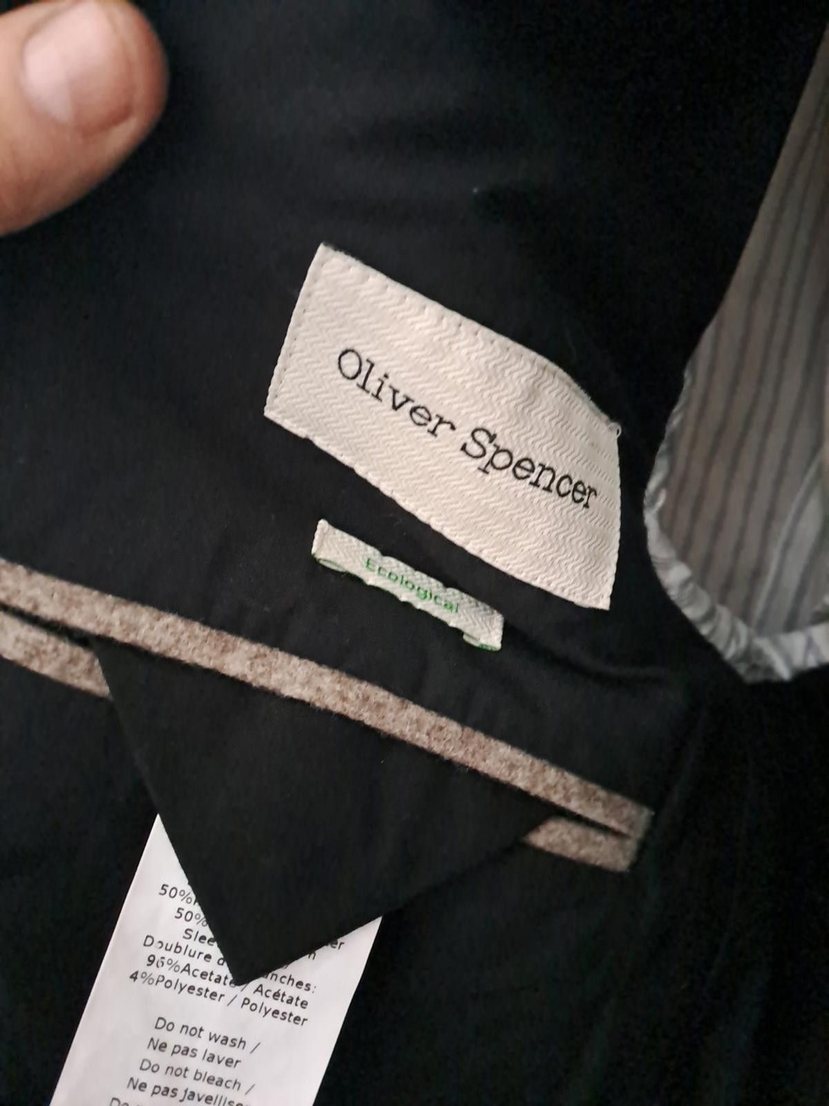 Oliver Spencer Oliver Spencer Double Breasted Wool Overcoat Size 3 Rrp £589 Size US M / EU 48-50 / 2 - 8 Thumbnail