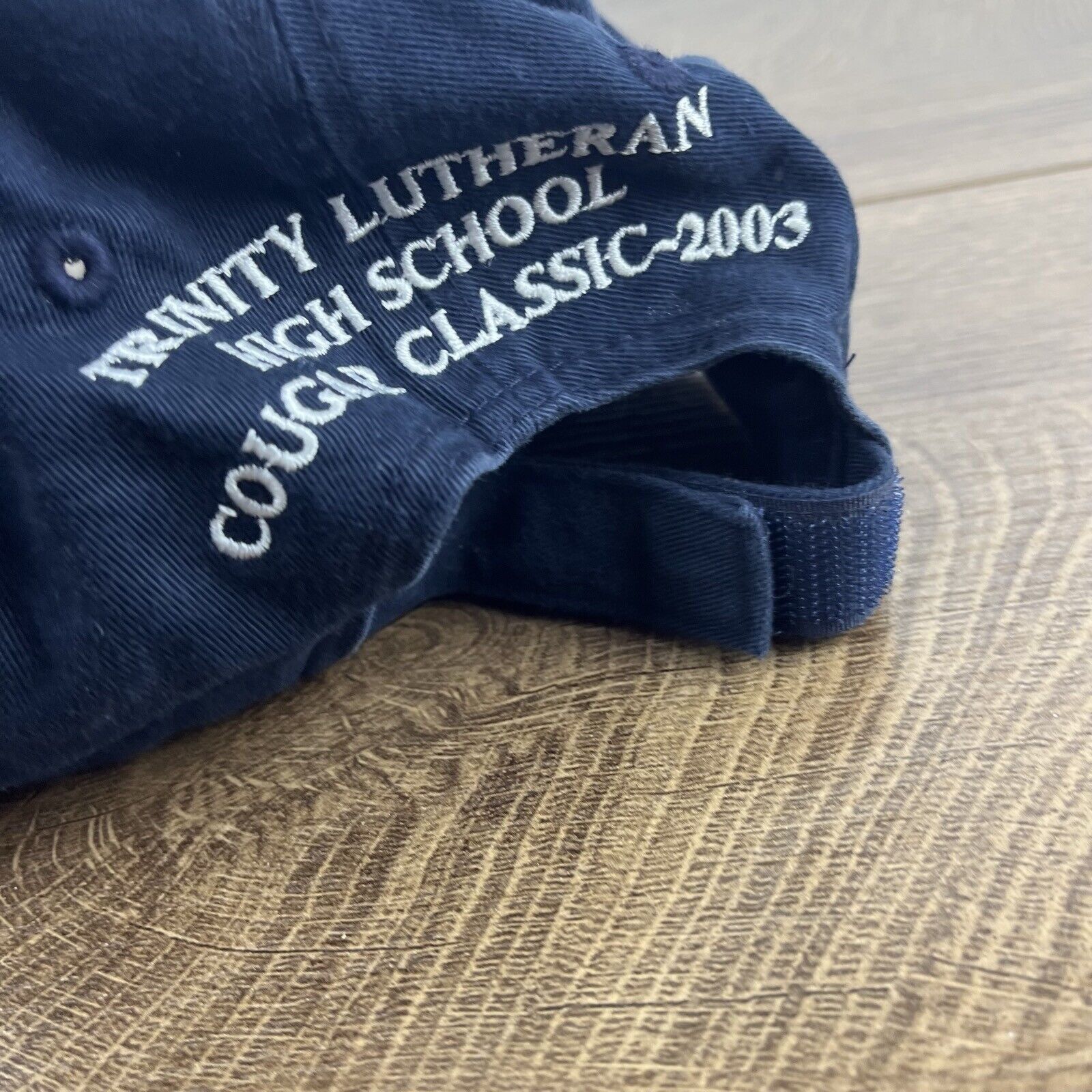 Other Trinity Lutheran High School Hat Blue Adjustable Hat Cougar Size ONE SIZE - 9 Thumbnail