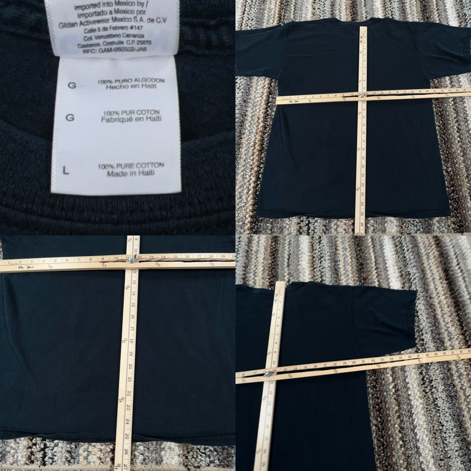 Gildan VINTAGE Ron White Shirt Men L Black Tee Comedy Tour 2008 Y2K Comedian 2000s Size US L / EU 52-54 / 3 - 8 Thumbnail