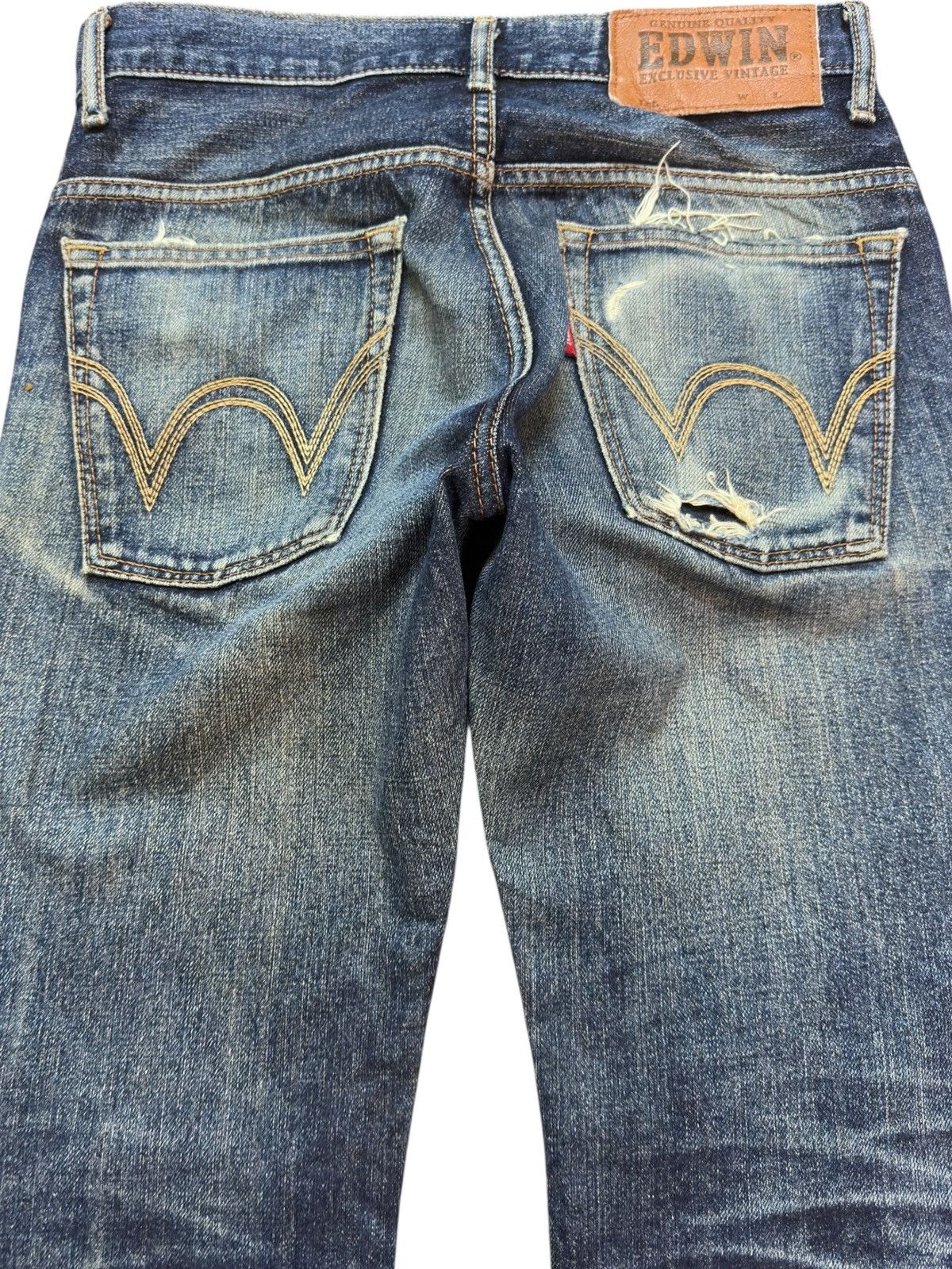 Edwin Vintage Edwin Exclusive Vintage Flare Mudwash Grunge Denim Size US 30 / EU 46 - 6 Thumbnail