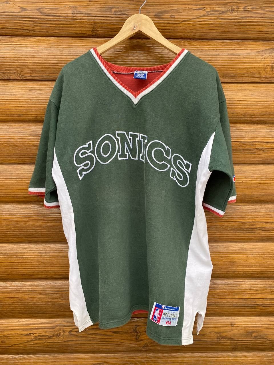 Champion Rare Vintage 90s Champion Seattle Super Sonics Size US M / EU 48-50 / 2 - 1 Thumbnail