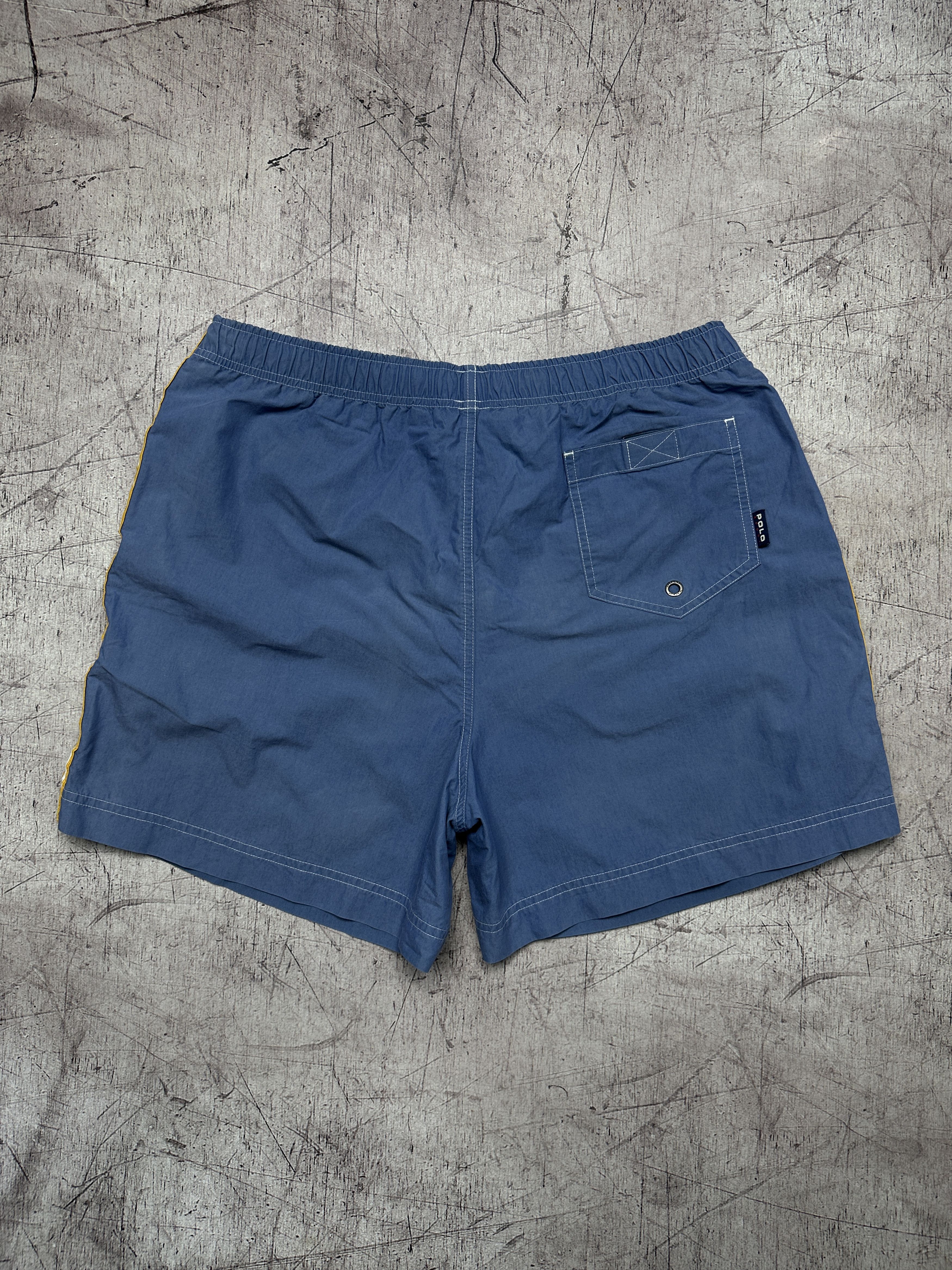 Polo Ralph Lauren × Ralph Lauren Sport × Vintage Polo Sport Ralph Lauren Vintage Mens Nylon Shorts Size US 36 / EU 52 - 7 Thumbnail