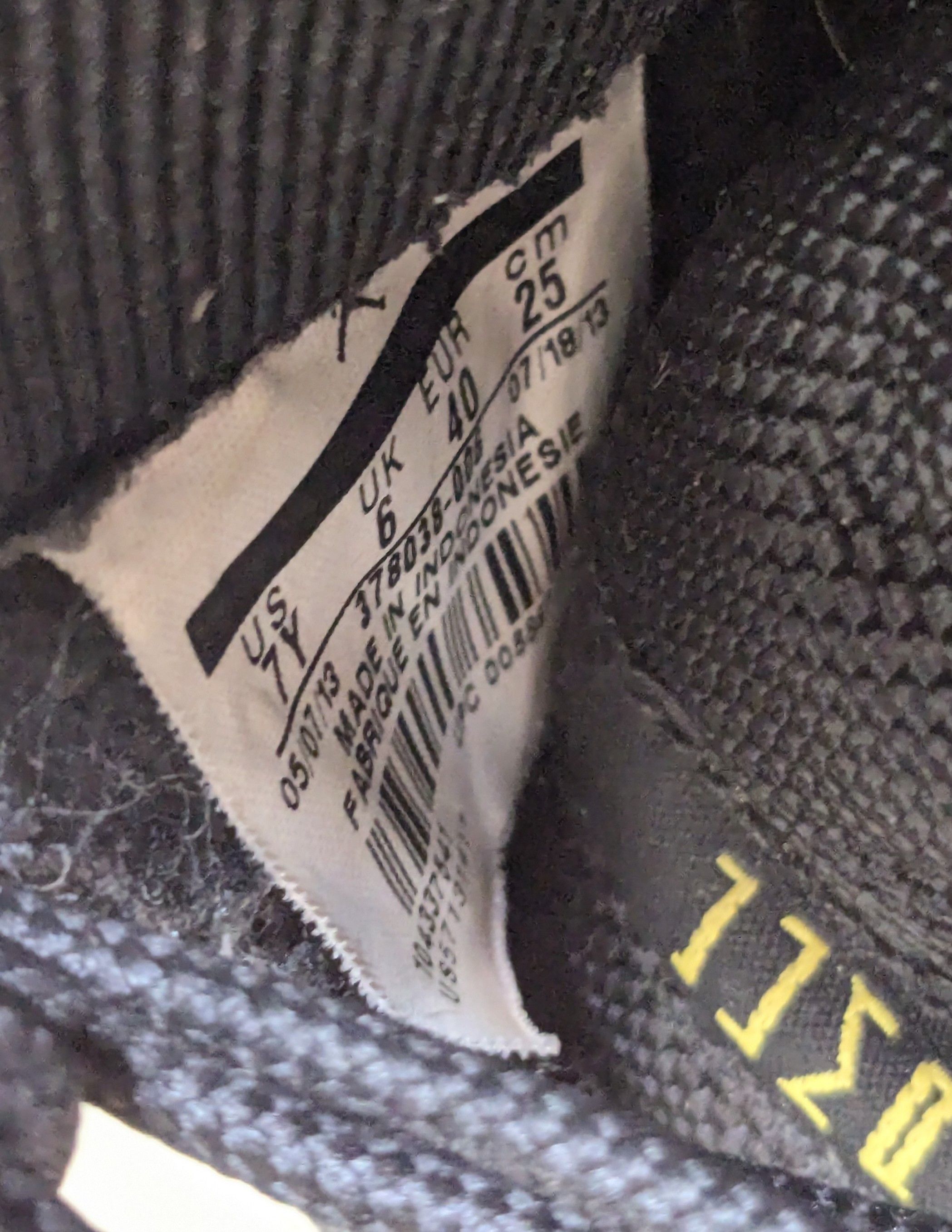 Jordan Brand Nike Air Jordan 11 Gamma Blue 378038-006 7Y Size US 7 / EU 40 - 9 Thumbnail