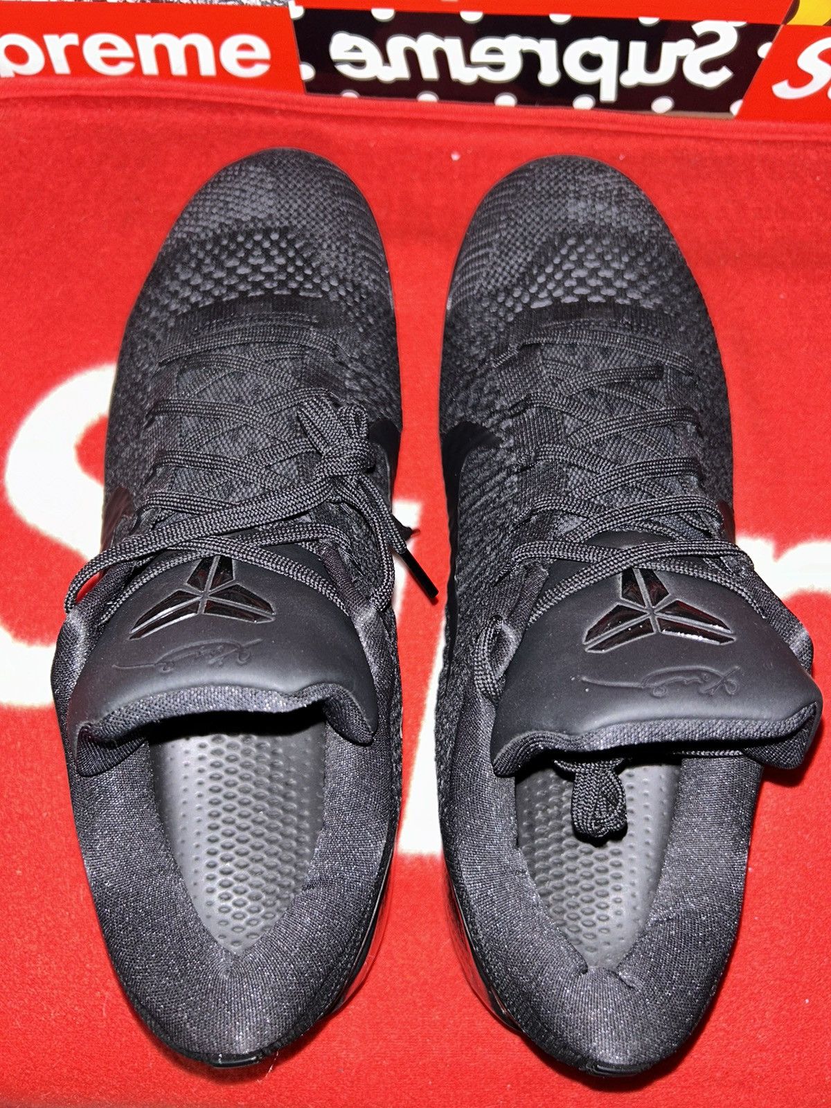 Nike Nike Kobe 9 Elite Low ‘Blackout’ 677992-993 nikeID size 13 Size US 13 / EU 46 - 4 Thumbnail