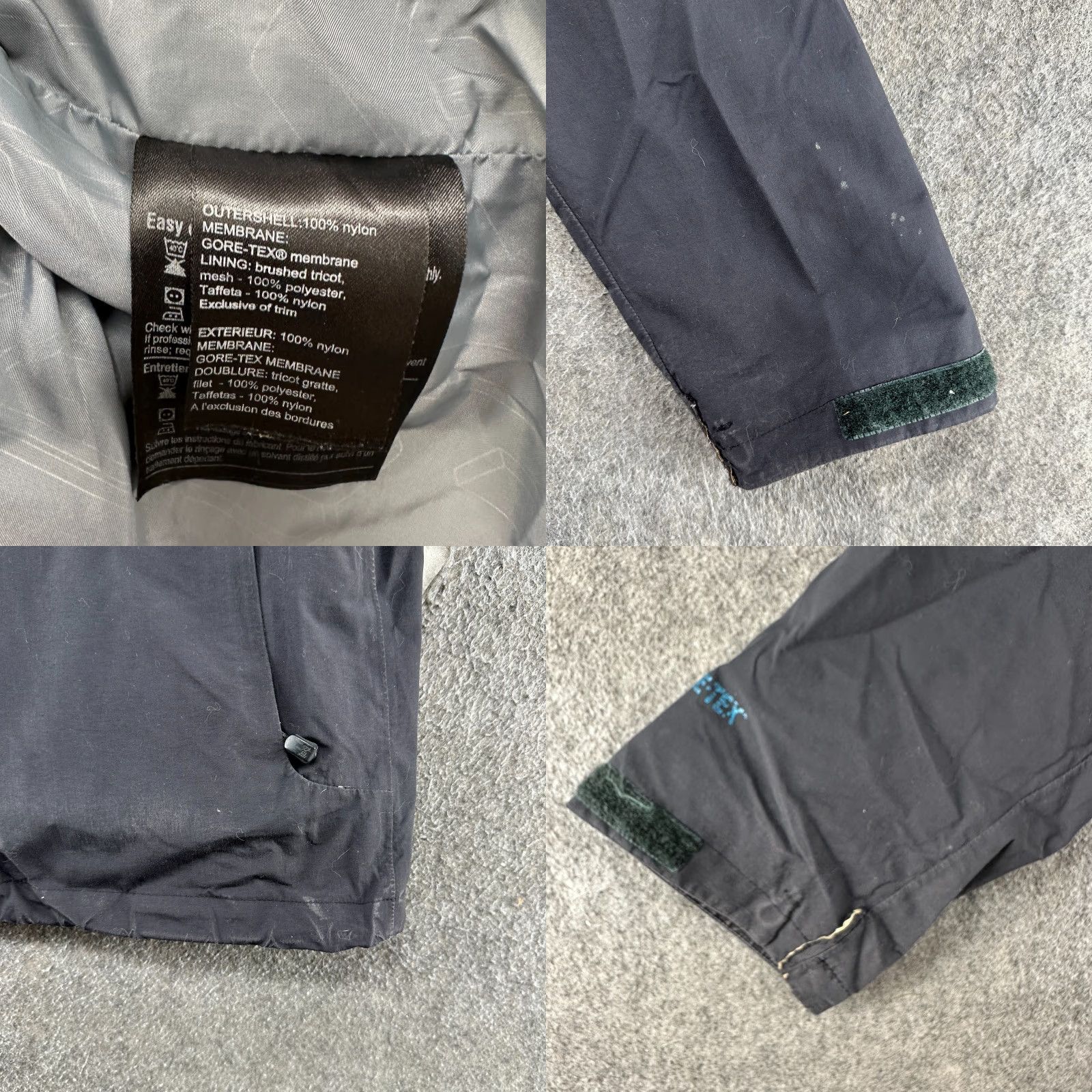 Burton Burton Jacket Men M Black Goretex Hooded Full Zip Performance Shell Rain Coat Size US M / EU 48-50 / 2 - 8 Thumbnail