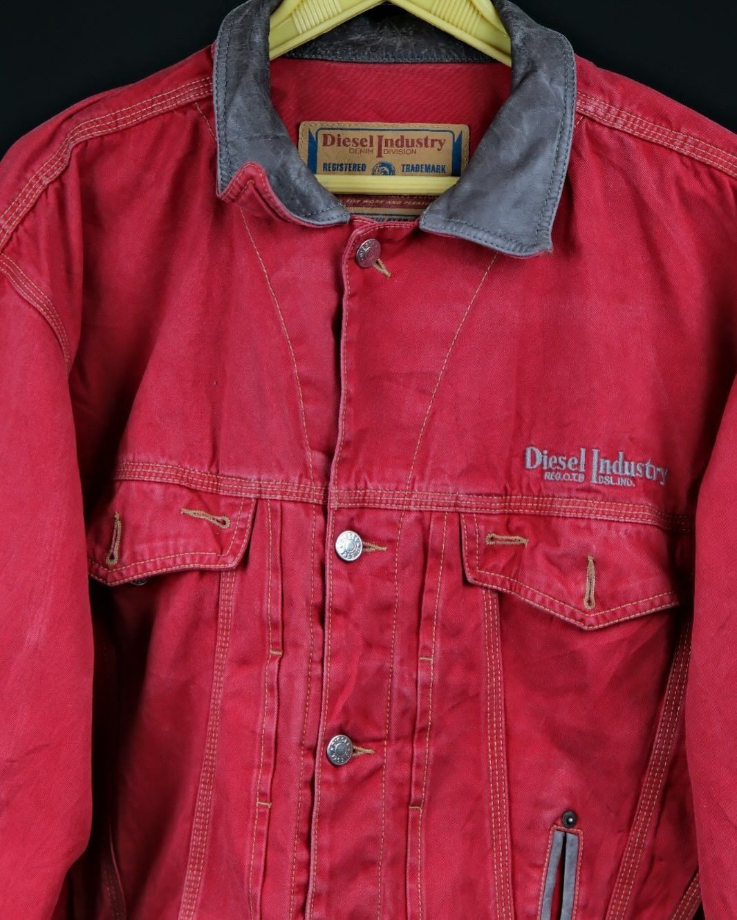 Diesel × Vintage Rare 💥 Vintage Diesel Trucker Denim Jacket Size US M / EU 48-50 / 2 - 4 Thumbnail