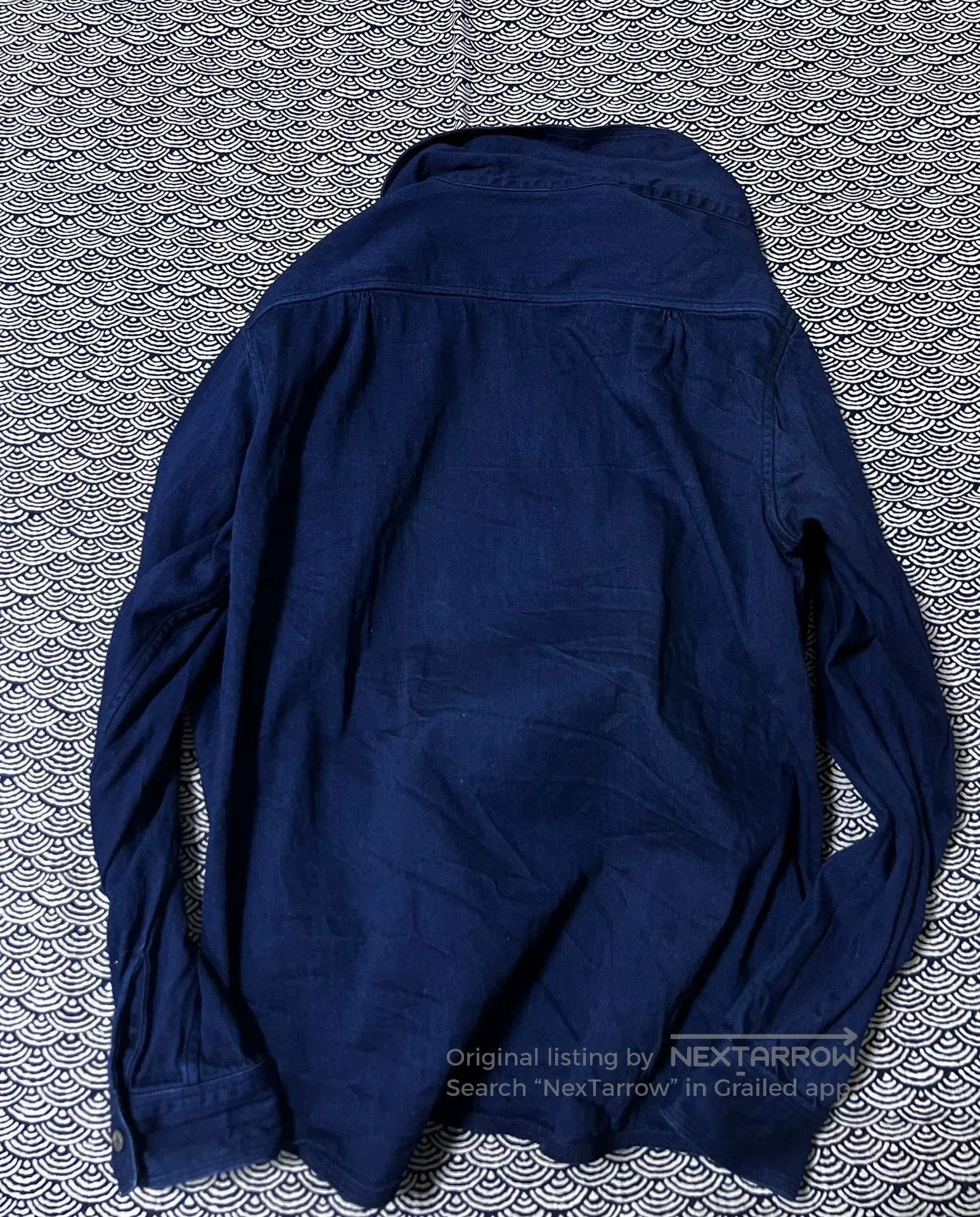 Kapital Kapital IDG Denim Duke Shirt. Size M / US 6-8 / IT 42-44 - 5 Thumbnail