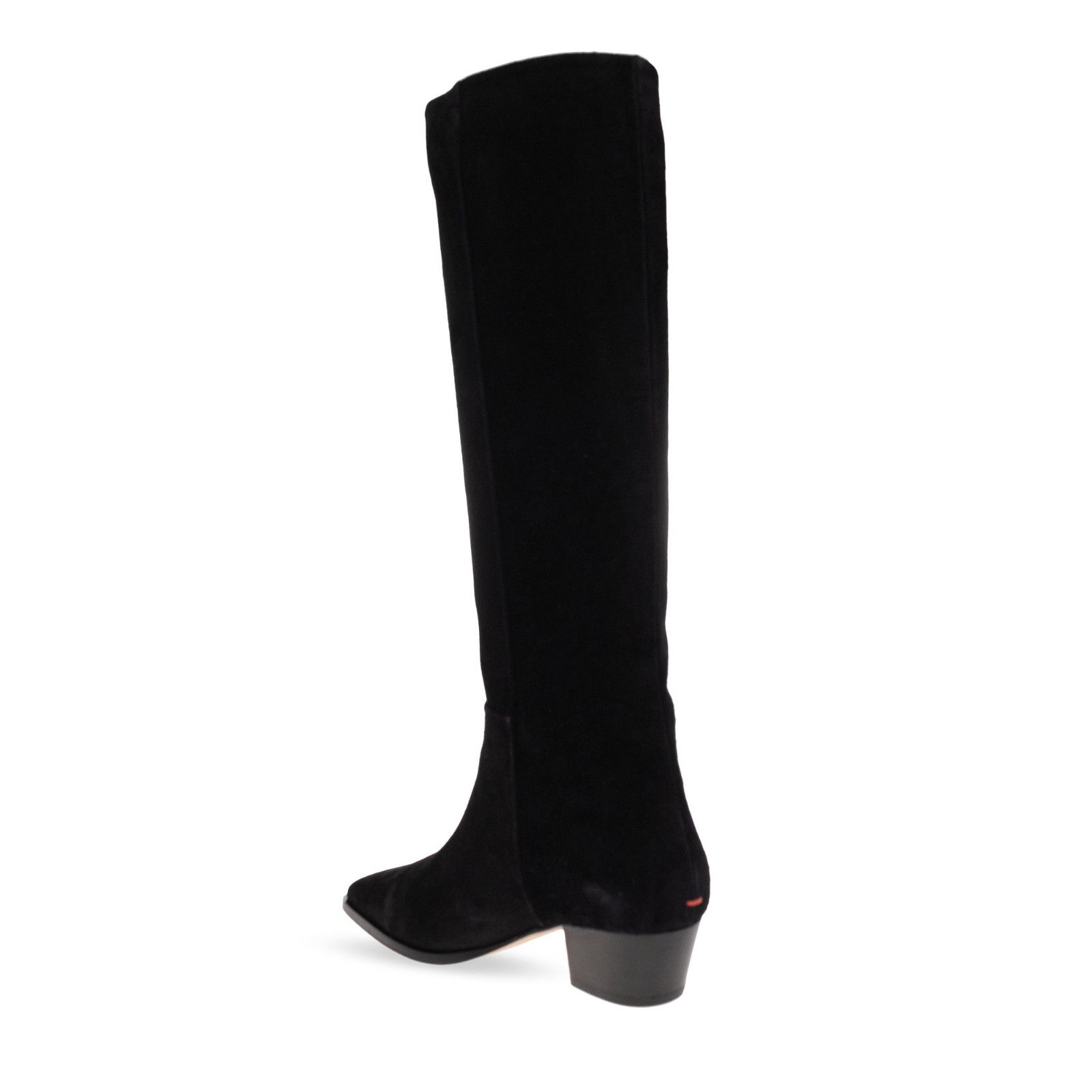 Aeyde Medea Black Suede 45mm Heeled Boots W, Women's (Size 10) — image 3 of 5