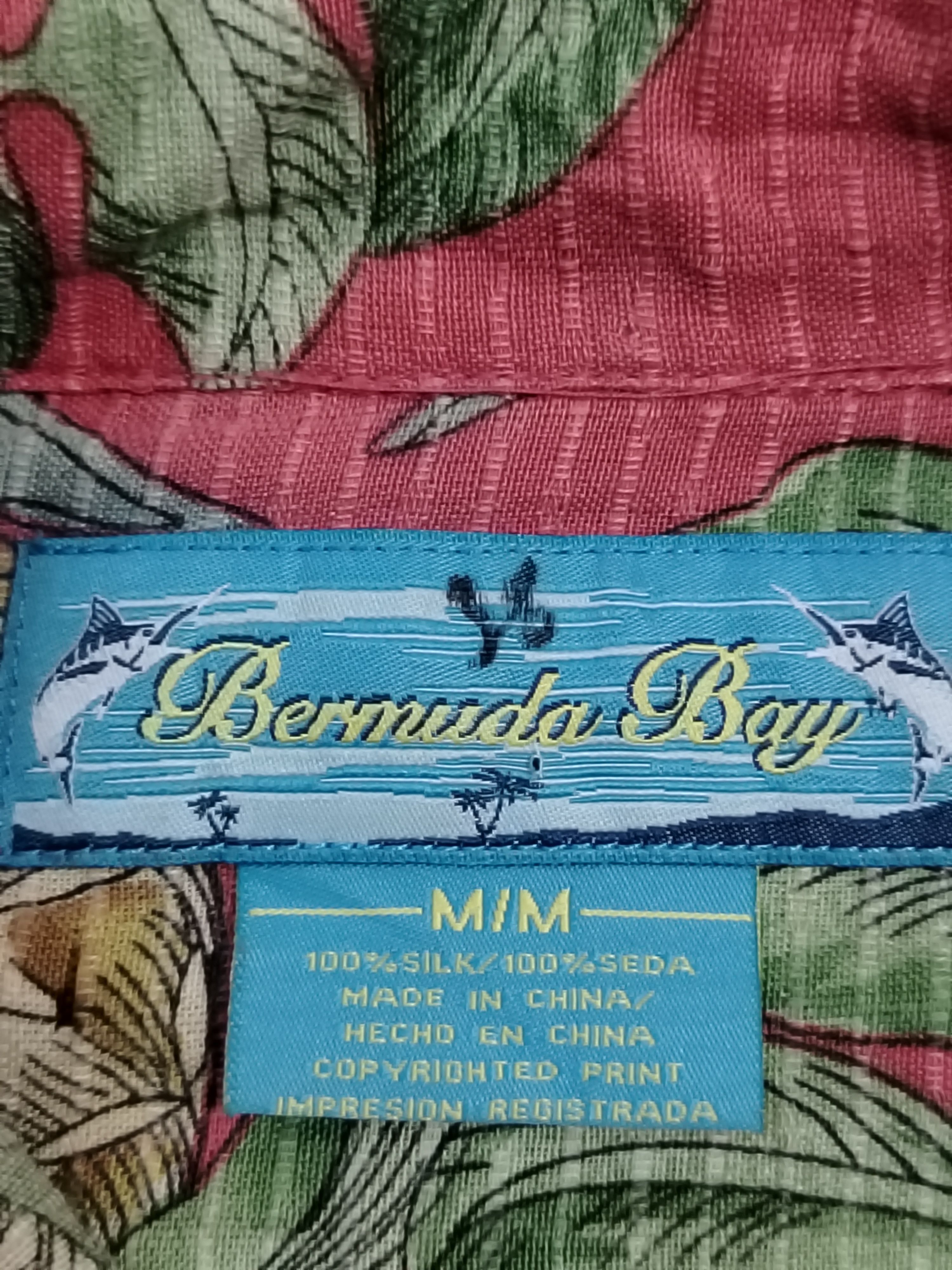 Grailed Bermuda Bay Hawaiian shirt 100% Silk Size US M / EU 48-50 / 2 - 7 Thumbnail