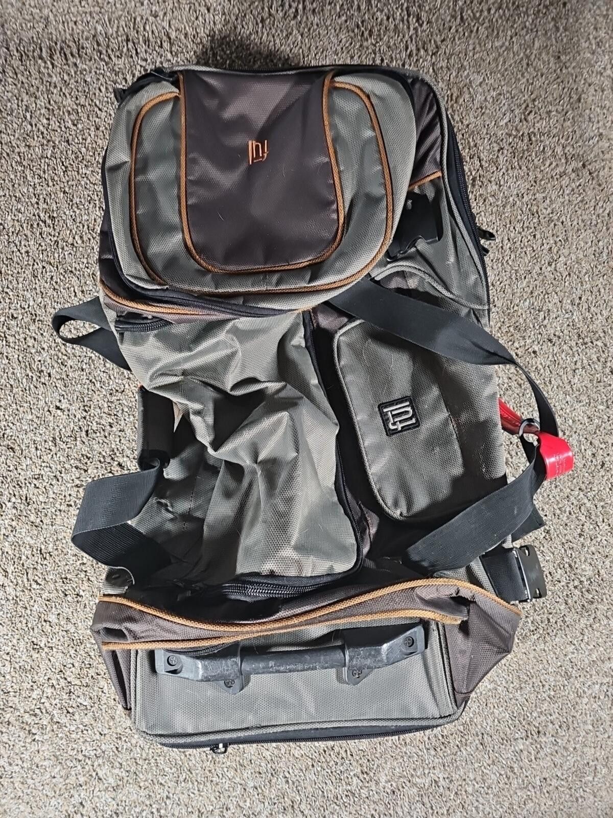 Full Send Fūl Rolling Duffel Bag Brown Luggage Two Wheel Travel Bag Size ONE SIZE - 1 Thumbnail