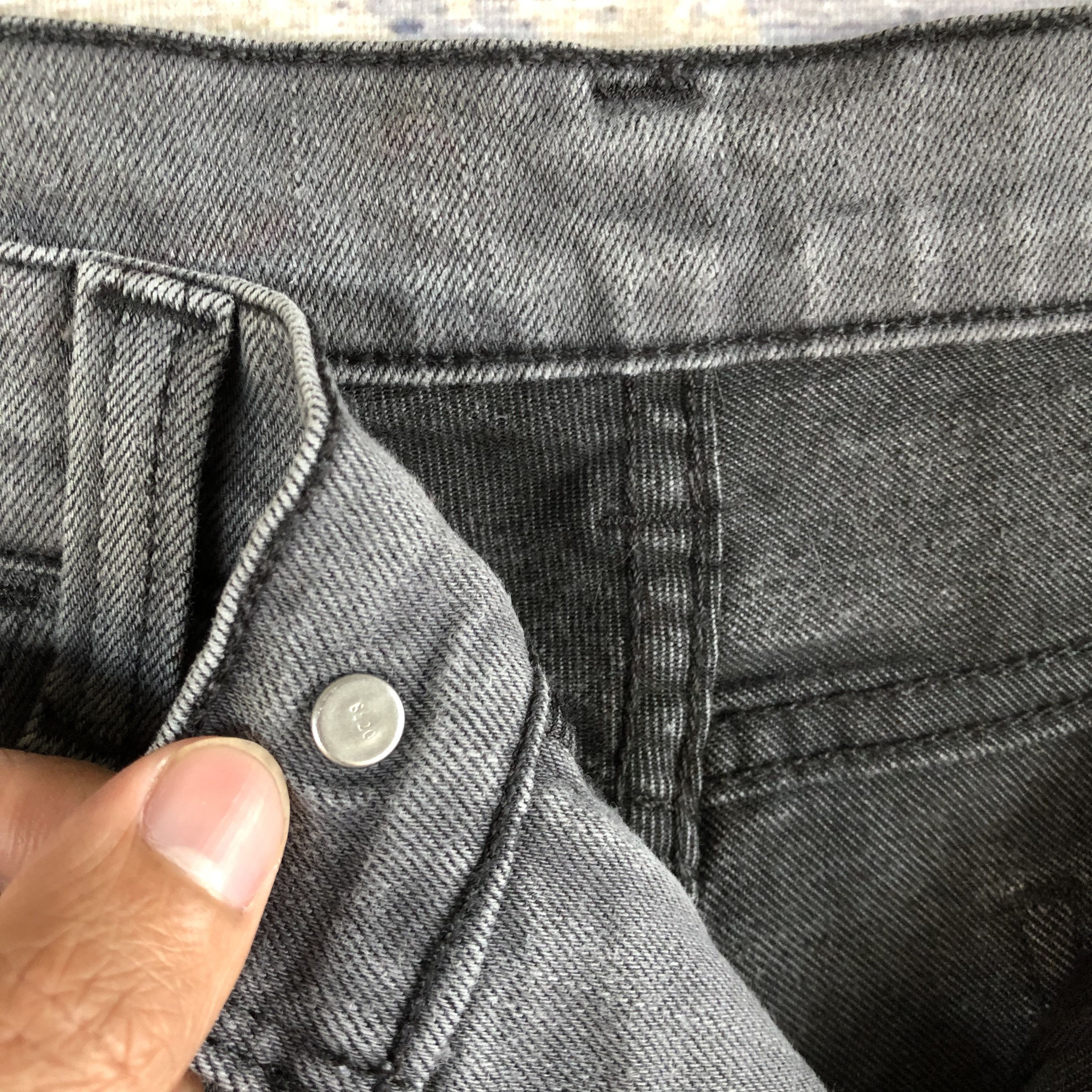 Levi's Vintage Levis Ash Grey Jeans Levi's Faded Skinny Denim Size 28" / US 6 / IT 42 - 7 Thumbnail