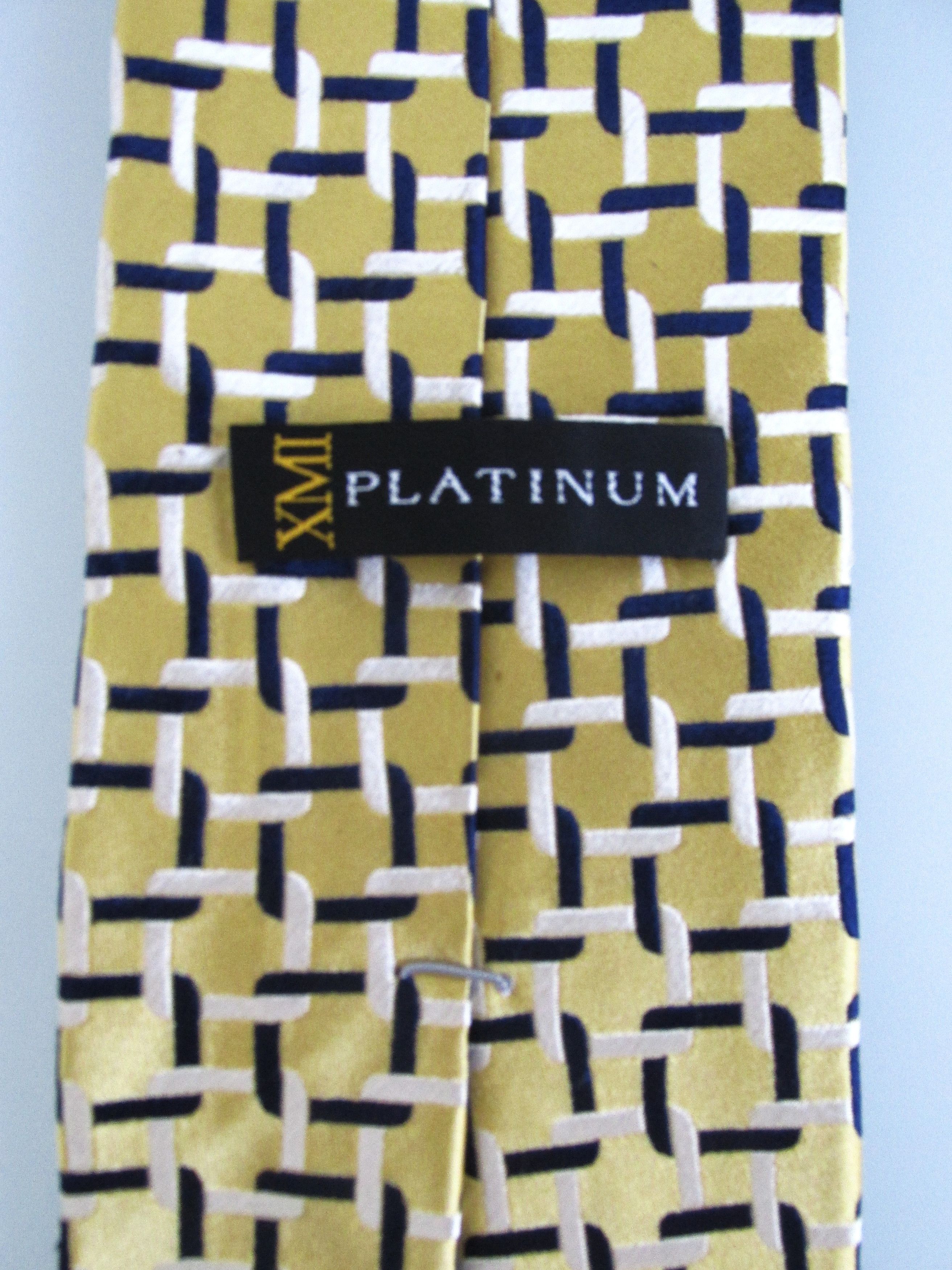 XMI Platinum XMI Platinum Men's Silk Tie Size ONE SIZE - 5 Thumbnail