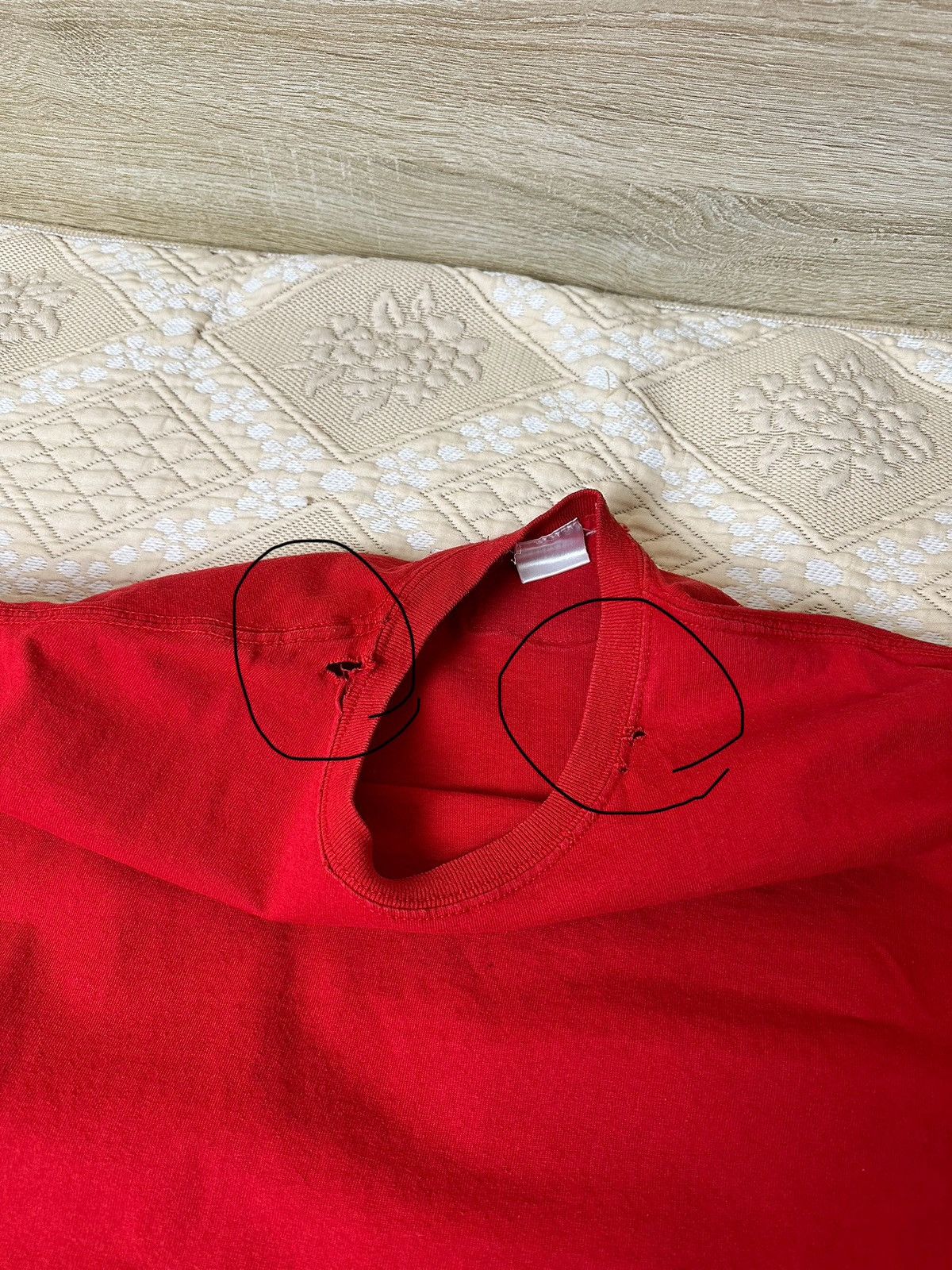 Trapstar London 🔥 Trapstar Big Logo Red Distressed T Shirt Streetwear USA Size US M / EU 48-50 / 2 - 5 Thumbnail