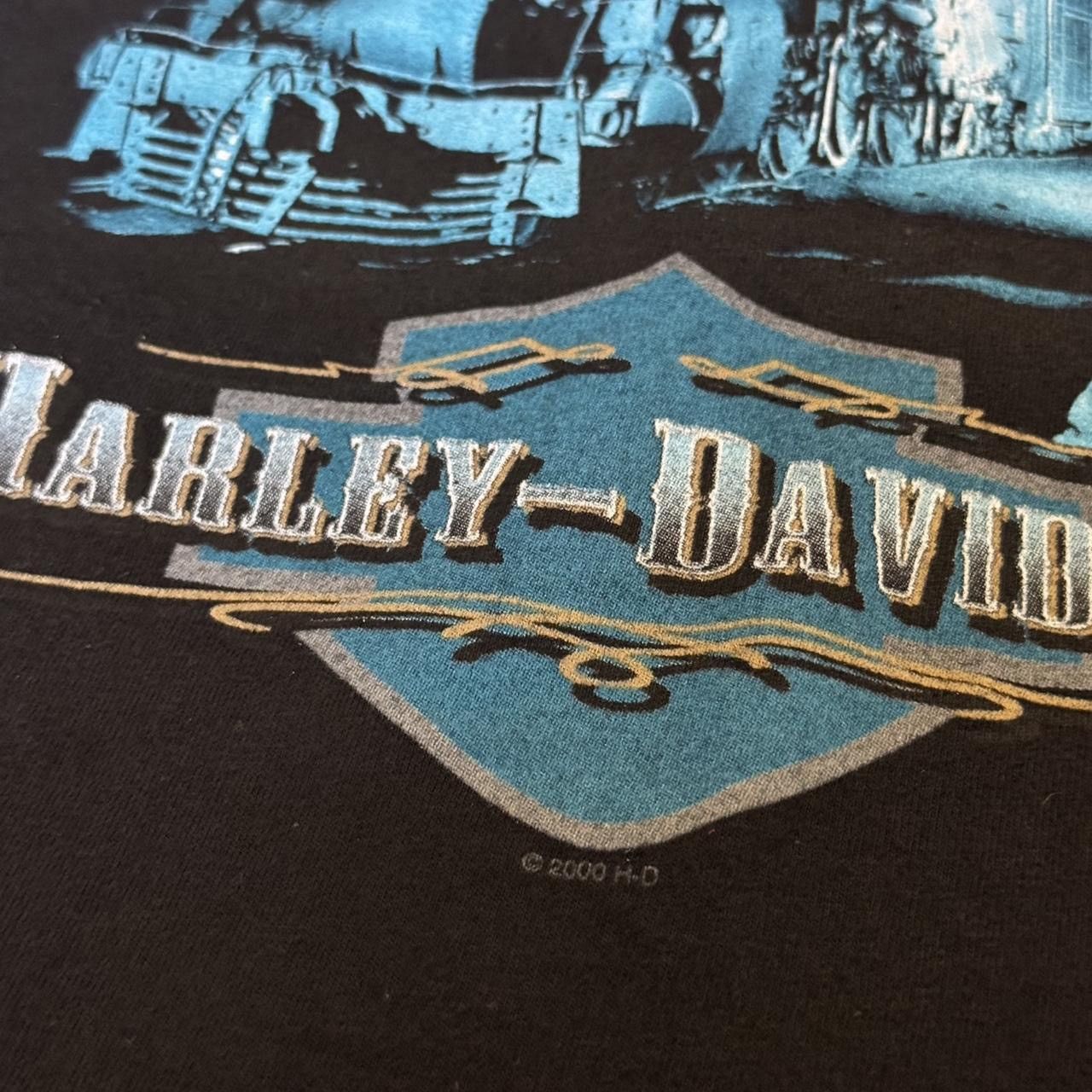 Harley Davidson Y2K Gettysburg, PA Harley Davidson Iron Horses Train Tee Size US XXL / EU 58 / 5 - 5 Thumbnail