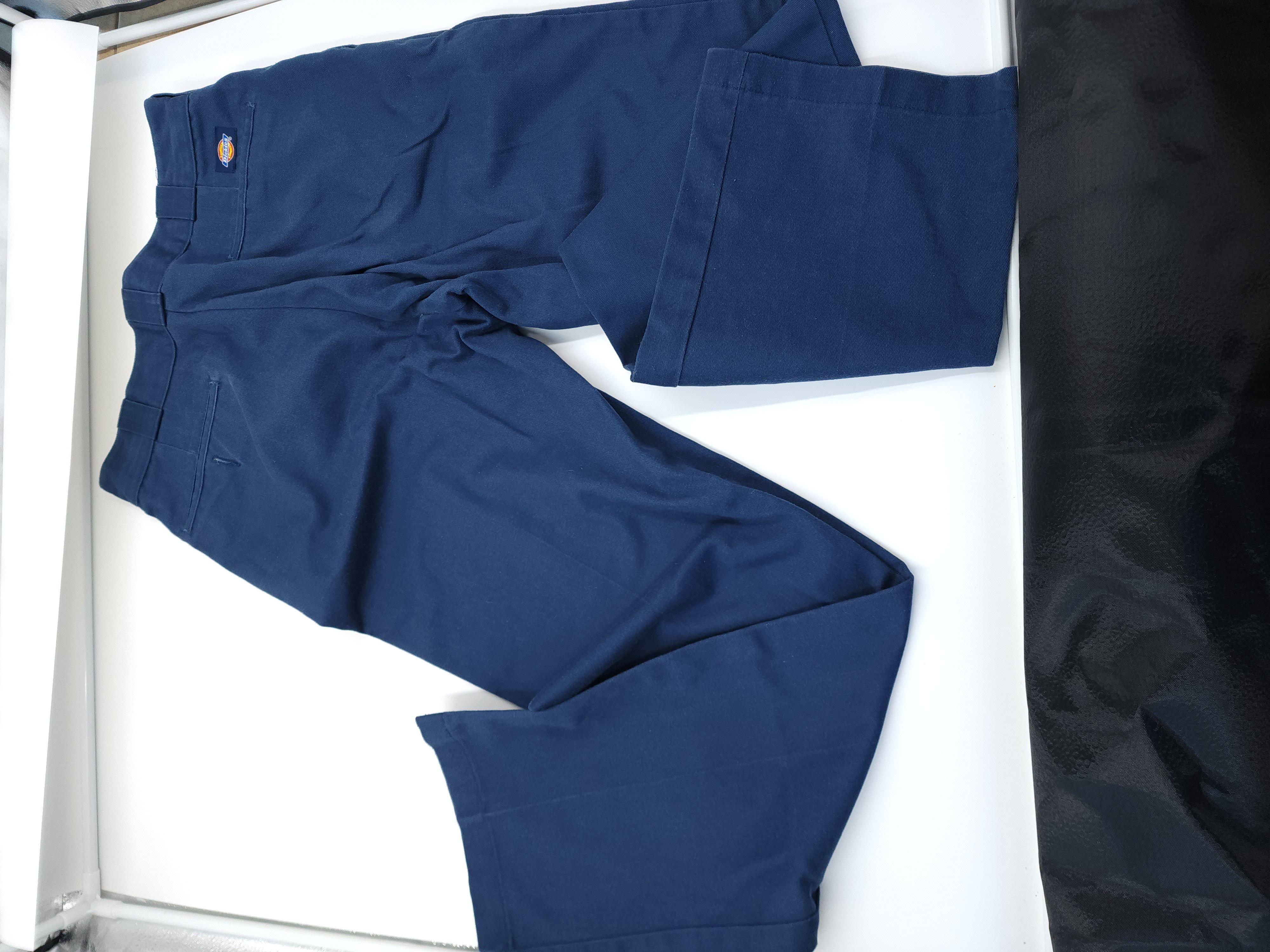Dickies Vintage 90s Dickies Navy Skate Pants – Size M/L, Excellent! Size US 30 / EU 46 - 2 Thumbnail