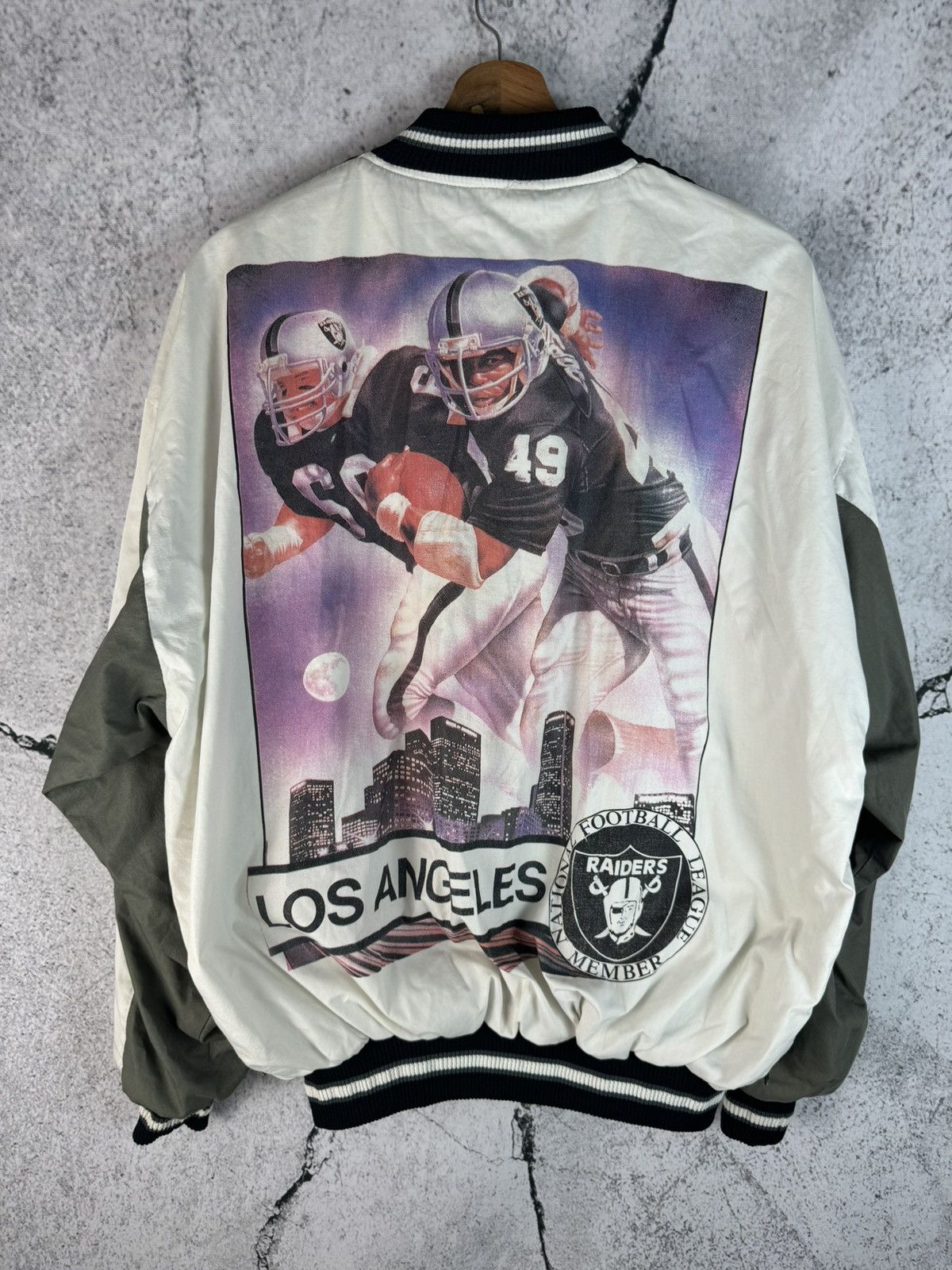 NFL × Oakland Raiders × Vintage Vintage 80s Oakland Raiders NFL 