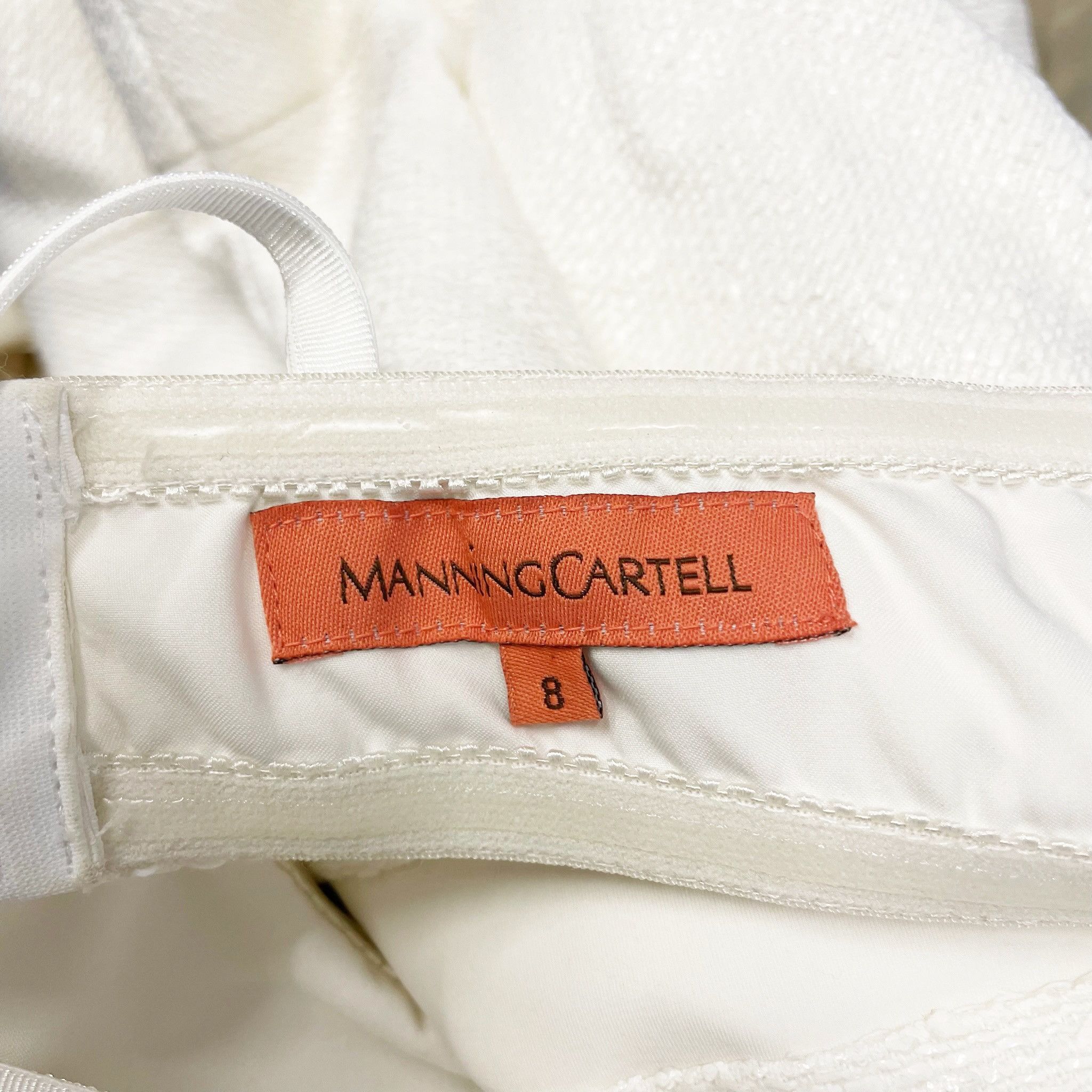 Other Manning Cartell White Textured Lacquer Boucle Size M / US 6-8 / IT 42-44 - 2 Thumbnail