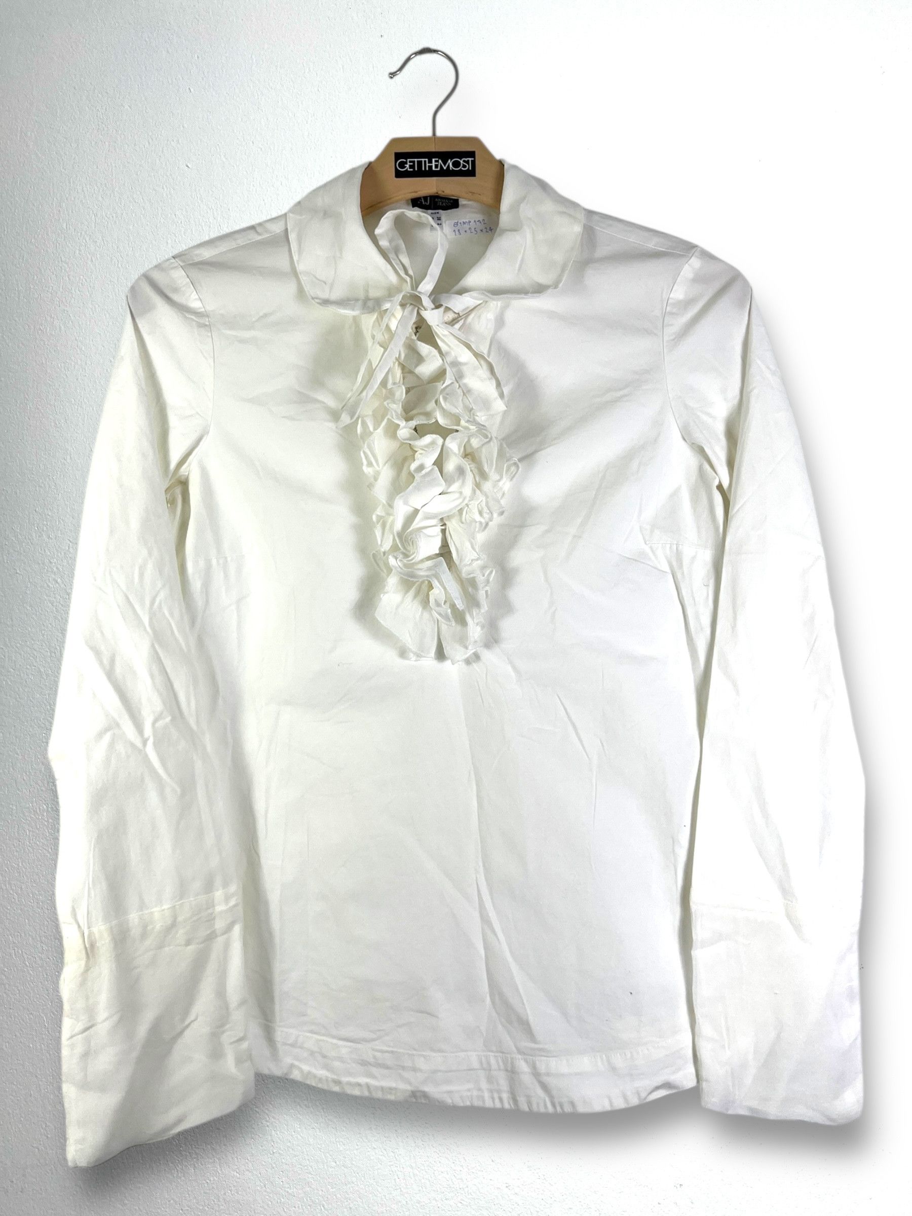 Armani Jeans Ruffle Blouse (2) GTMP172