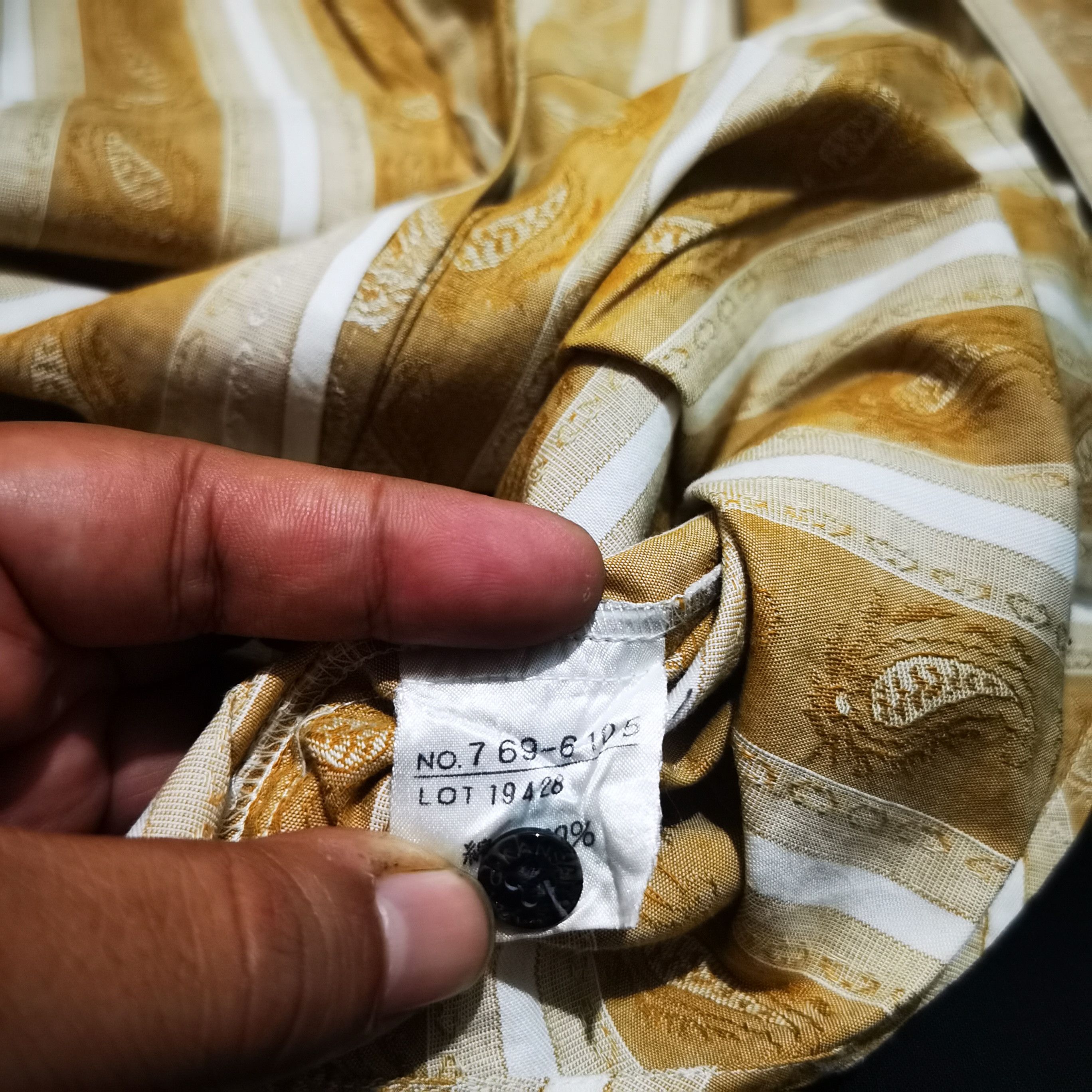 Japanese Brand × Kansai Yamamoto Vintage Kansai Profumo Paisley Pat Size US L / EU 52-54 / 3 - 5 Thumbnail