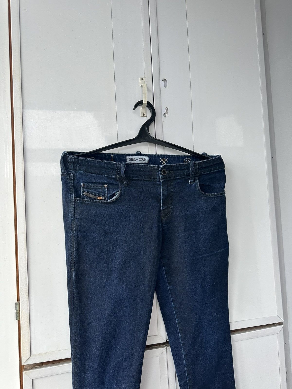 Diesel Vintage Diesel x Edu Denim Jeans Y2K Size US 31 - 7 Thumbnail
