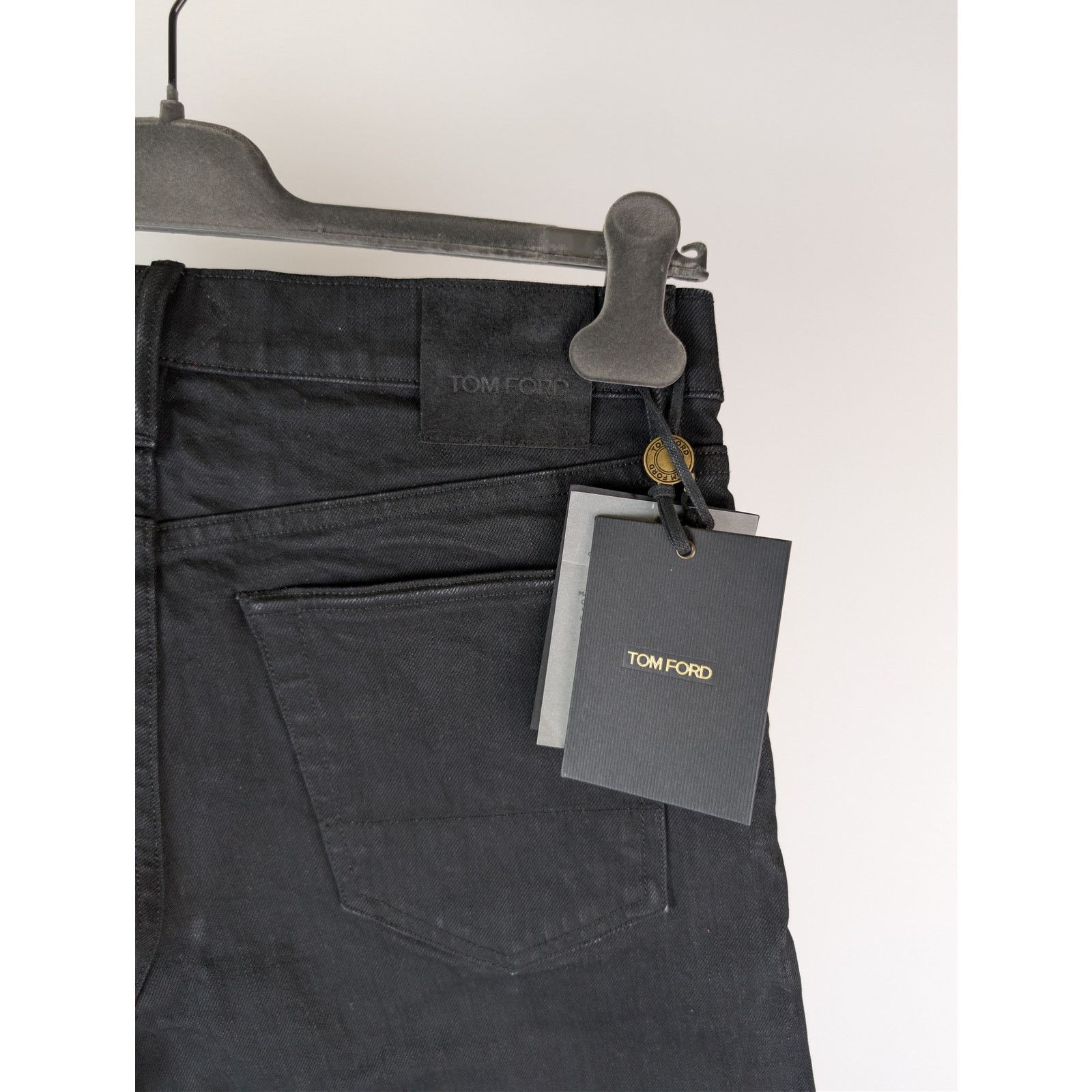 Tom Ford o1rshd1 Denim Jeans Pants in Black Size US 31 - 13 Thumbnail