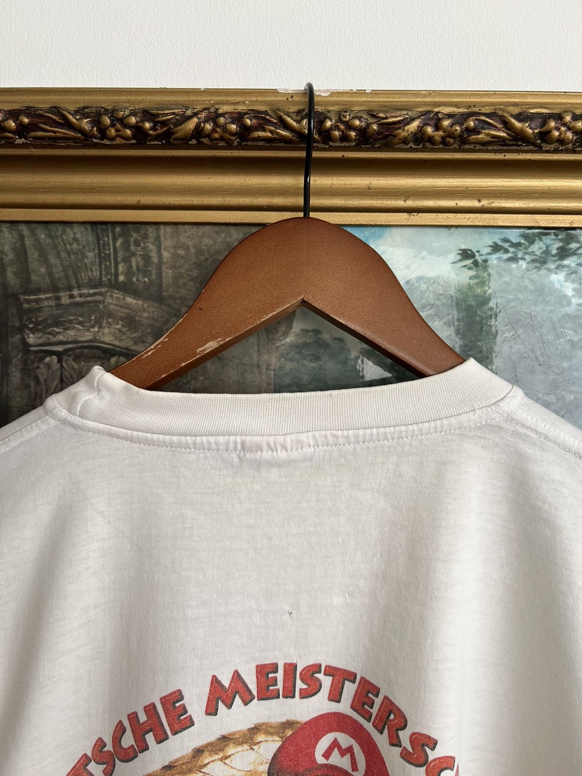 Nintendo Vintage 90s Mario Kart Nintendo 64 Video Game White T-shirt Size US L / EU 52-54 / 3 - 20 Thumbnail
