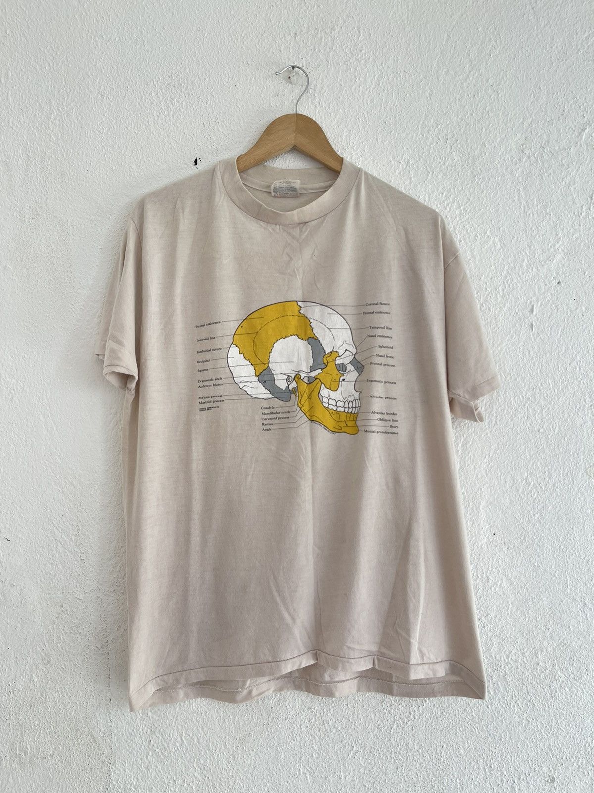 image of Vintage 1980 Brain Autonomy Suzanne Zagacki in Beige, Men's (Size XL)