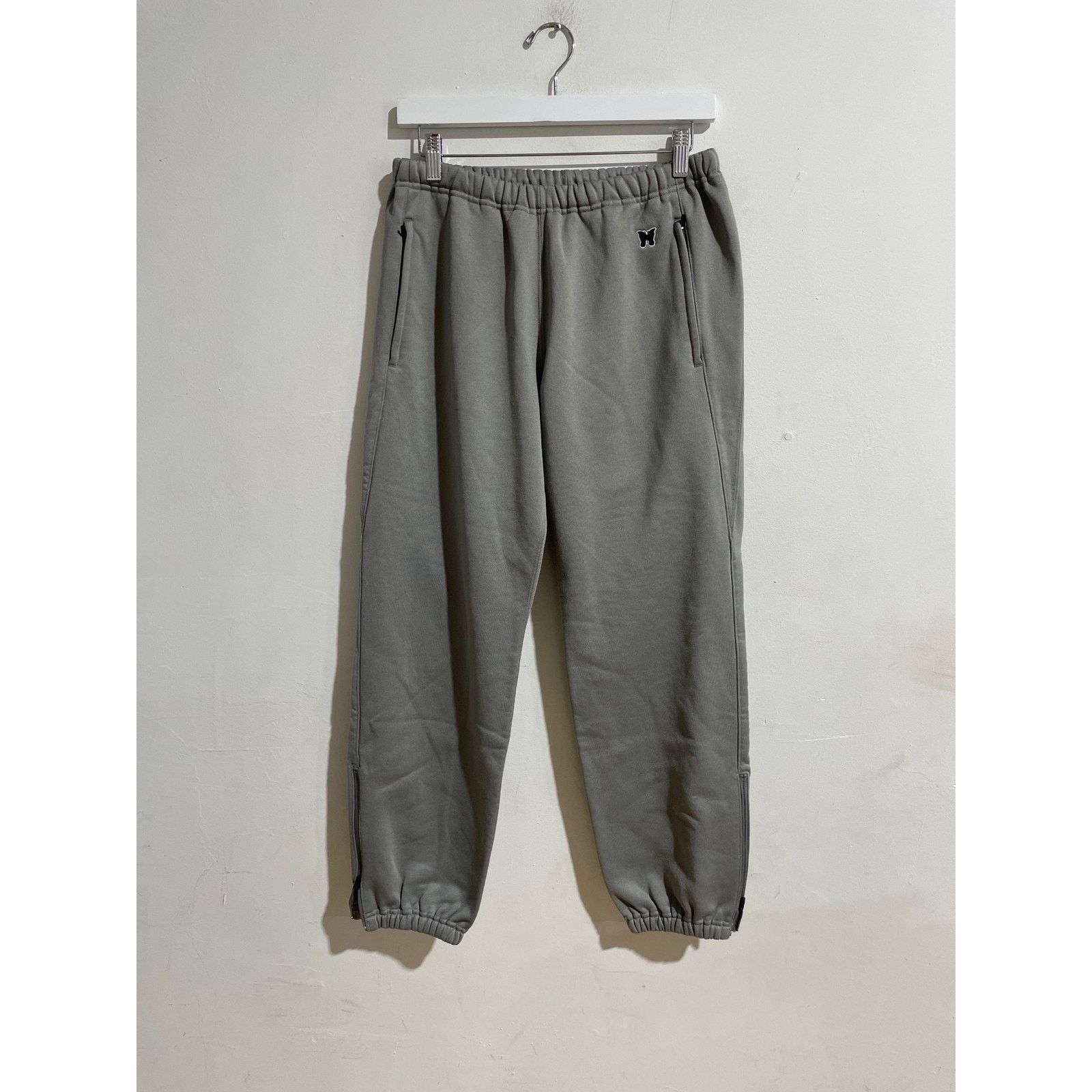 Needles NEEDLES ZIP UP LOUNGE PANTS 'GREY' SIZE SMALL PREOWNED Size US 26 / EU 42 - 1 Thumbnail