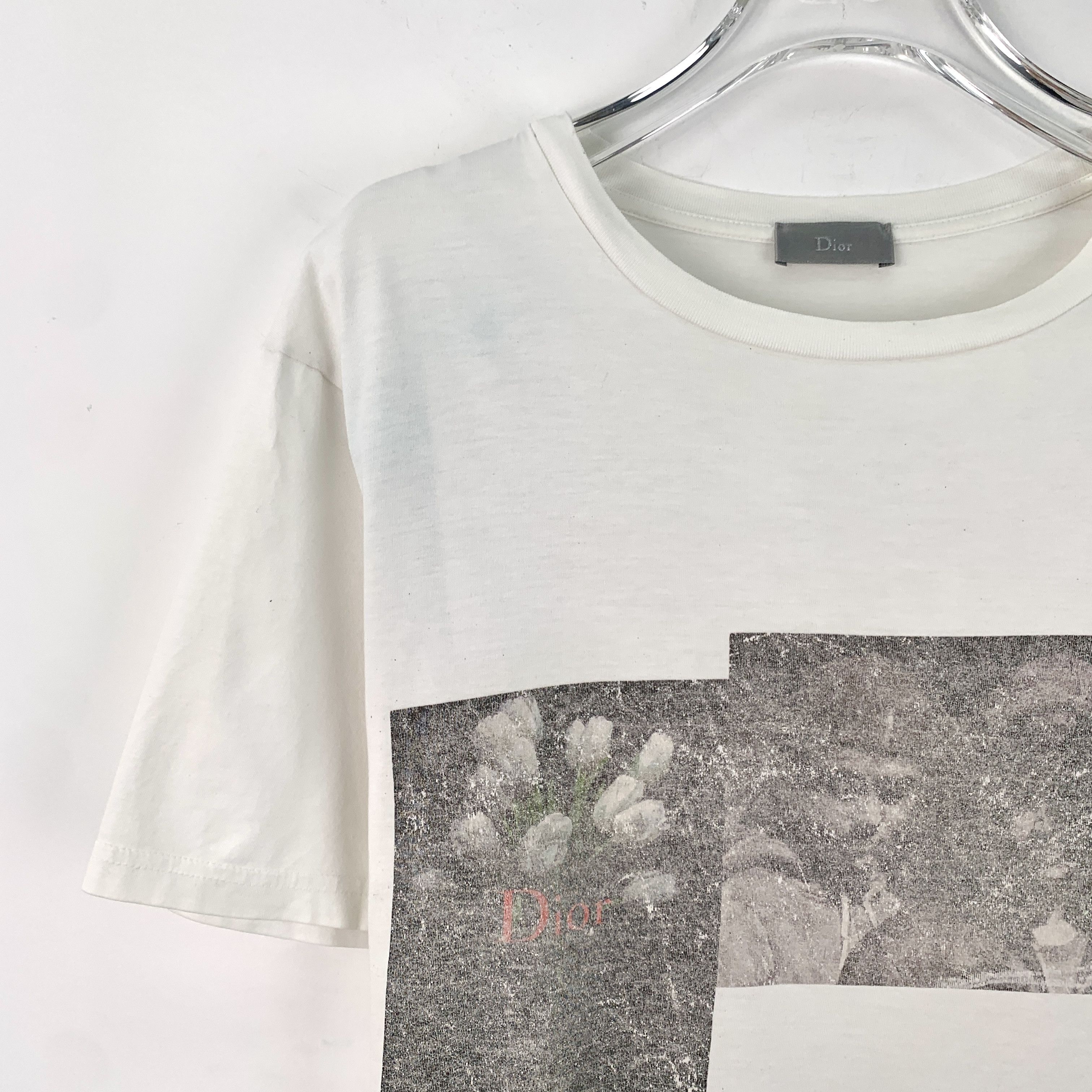 Dior Dior Floral Portrait Cotton T-Shirt L Size US L / EU 52-54 / 3 - 8 Thumbnail