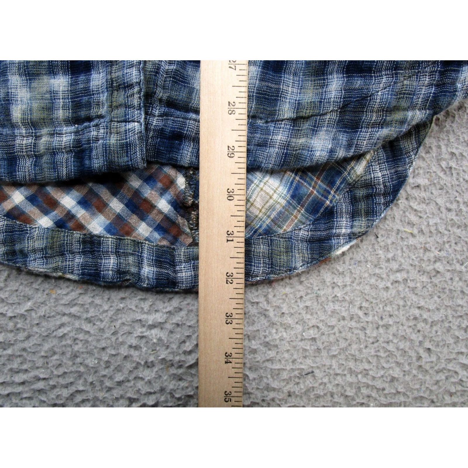 Vintage Ryan Michael Shirt Dress Tunic Plaid Western Snap Up Women's Size S Cowgirl Dress Shirt Size S / US 4 / IT 40 - 5 Thumbnail