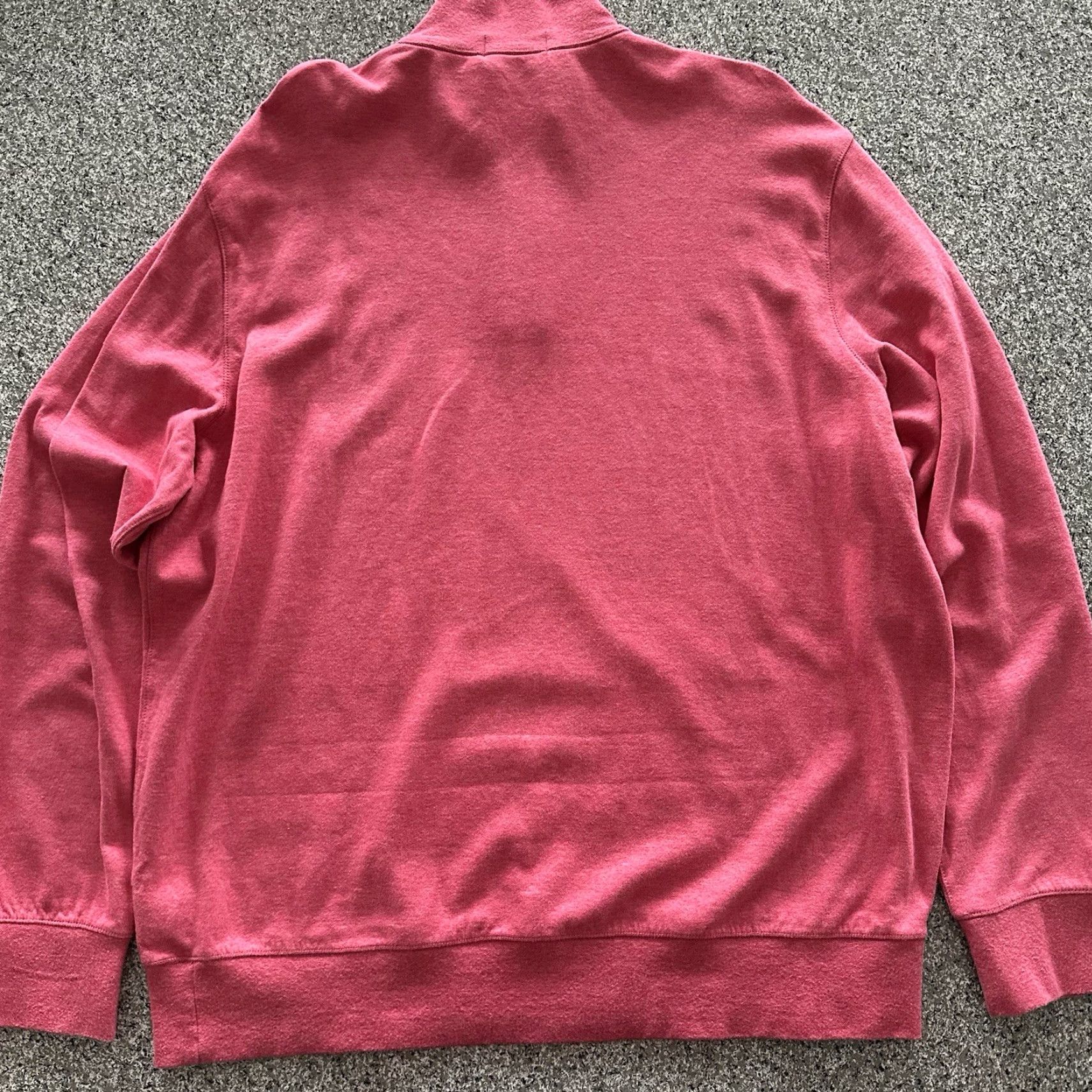 Polo Ralph Lauren Polo Ralph Lauren Polo Ralph Lauren Half Zip Sweater Mens XL Heather Red Long Sleeve Pullover Size US XL / EU 56 / 4 - 4 Thumbnail