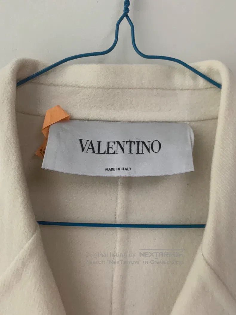 Valentino Valentino Off-white coat Size M / US 6-8 / IT 42-44 - 4 Thumbnail