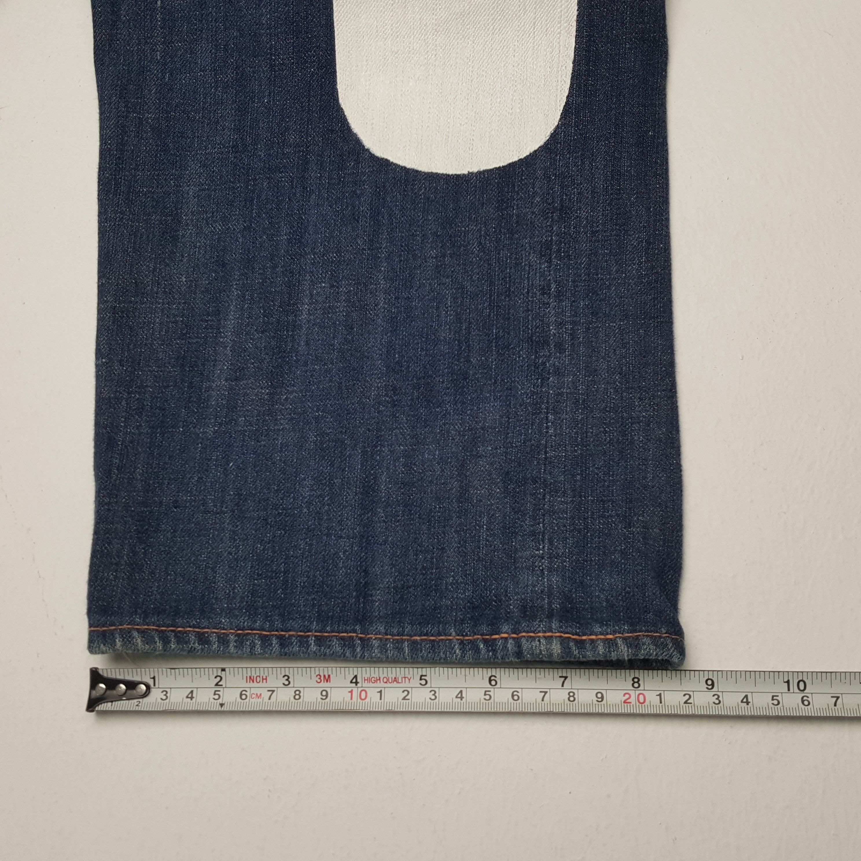 Evisu × Japanese Brand × Vintage EVISU Japanese Brand Streetwear Custom Daicock Jeans Size US 31 - 11 Thumbnail