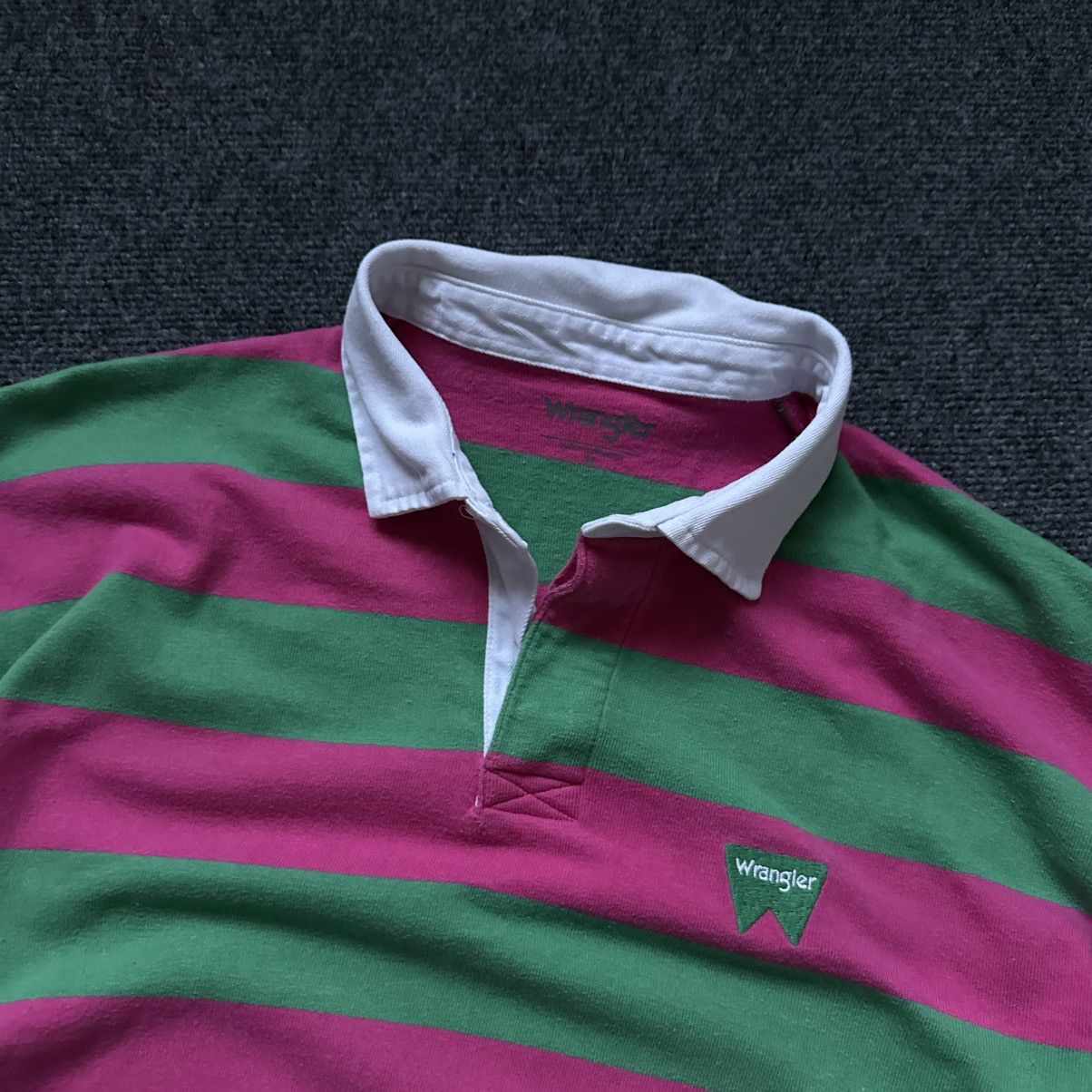 Wrangler VTG Wrangler Long-sleeve T-shirts Stripped Y2K SK8 00s USA Size US M / EU 48-50 / 2 - 10 Thumbnail
