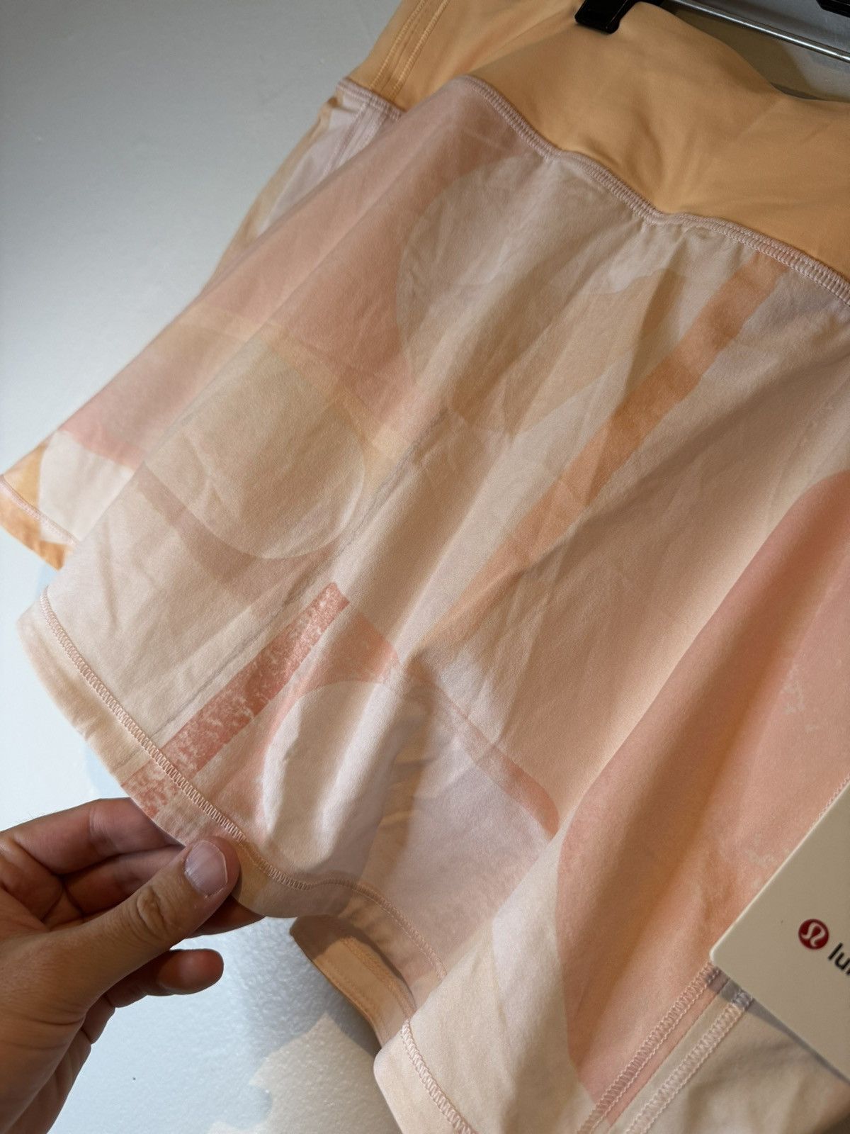 Lululemon Lululemon Pace Rival MR Skirt Long 3.5” Liner Size 8 New Size 35" - 2 Thumbnail
