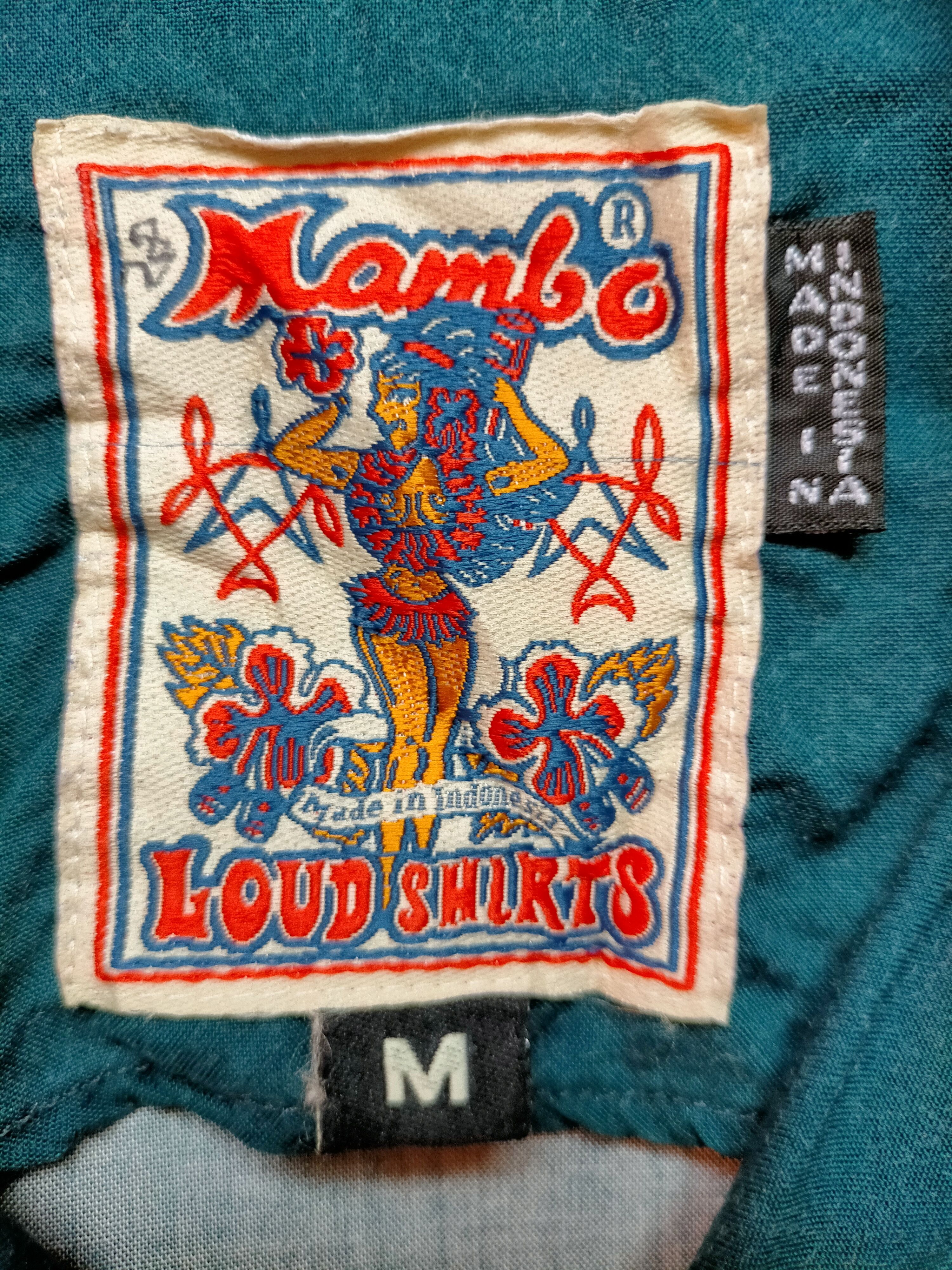 Mambo Vintage 90s Mambo Loud Hawaii Rayon Shirt Button Ups Size US M / EU 48-50 / 2 - 14 Thumbnail