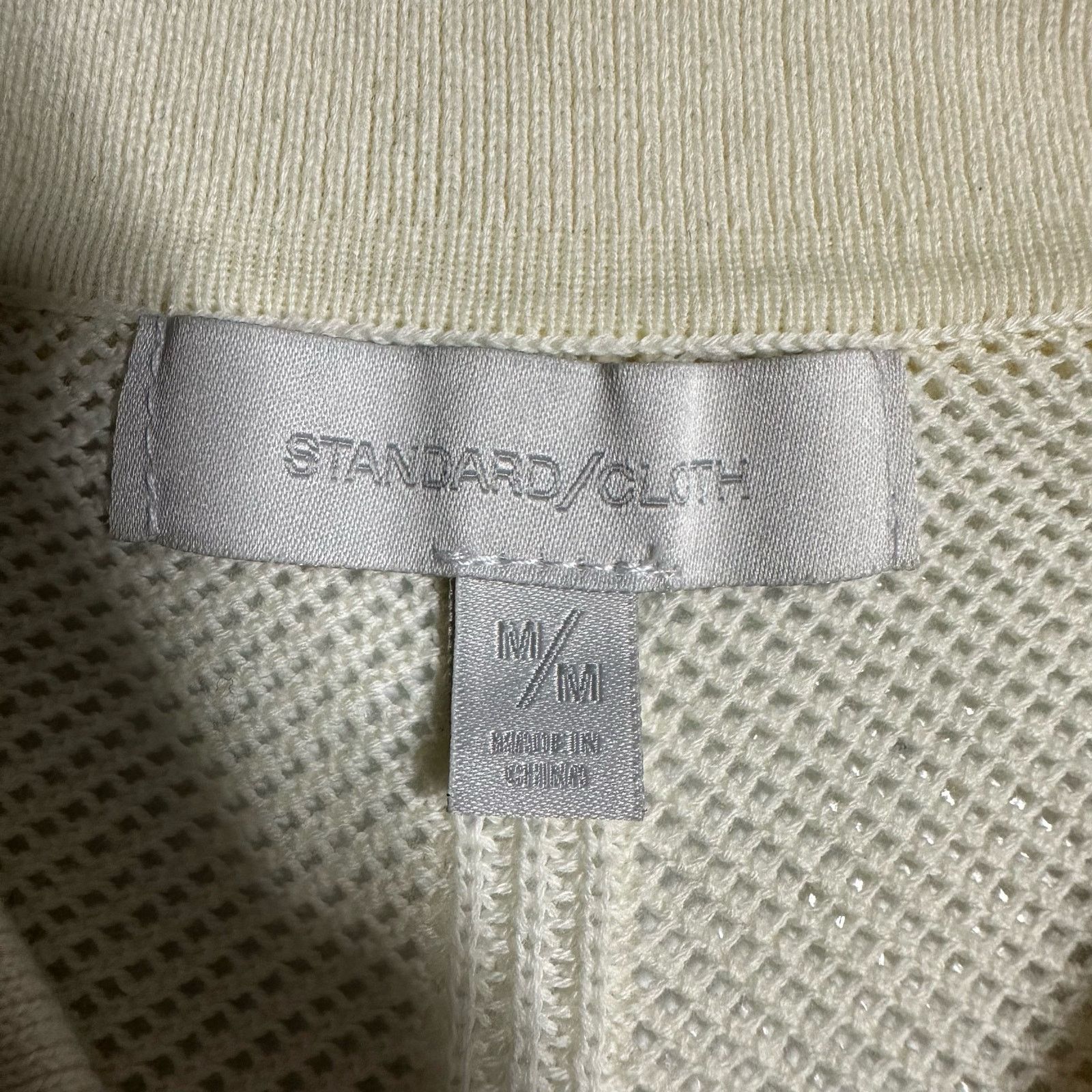 Standard Cloth Standard Cloth Textured Stitch Polo Rico Button Shirt Size US M / EU 48-50 / 2 - 3 Thumbnail