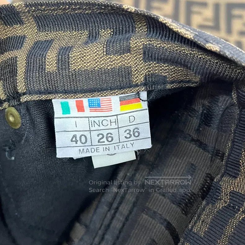 Fendi Fendi Monogram trousers Size 26" / US 2 / IT 38 - 7 Thumbnail