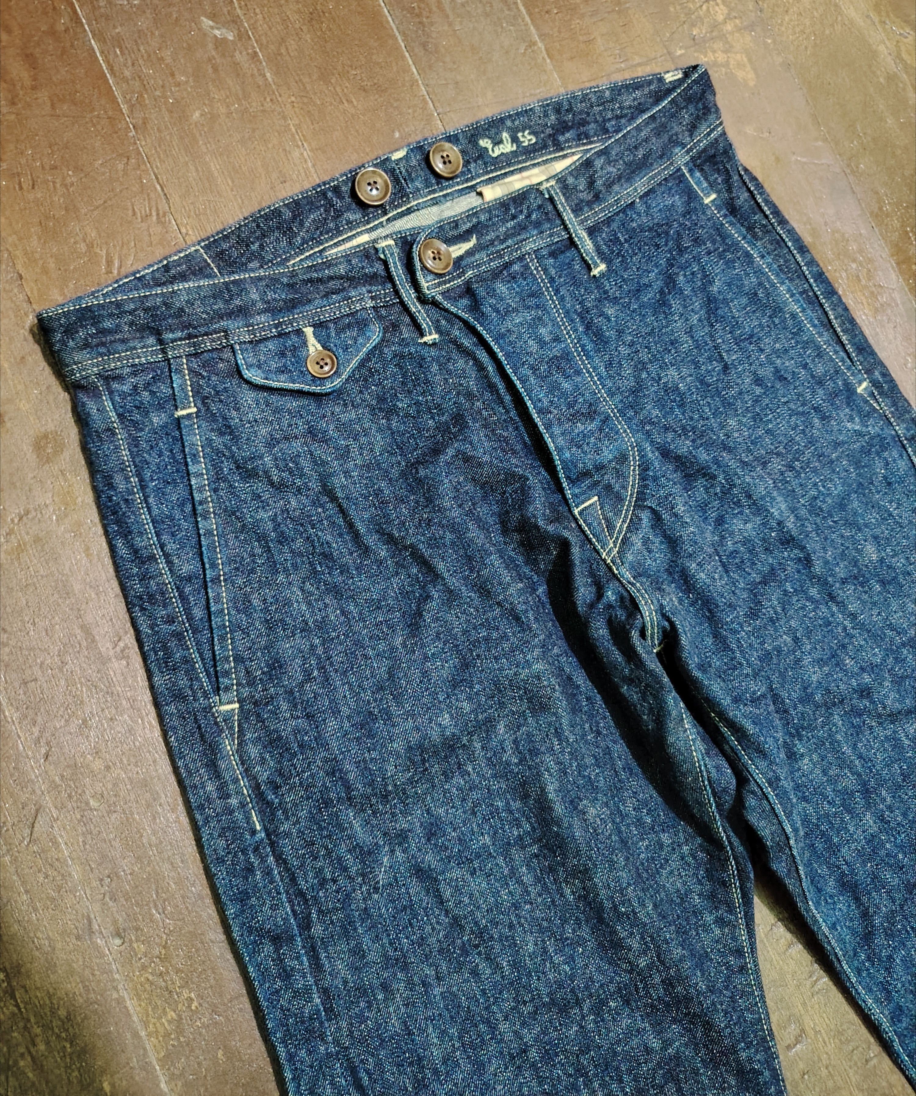 Orgueil ORGUEIL-STUDIO DARTISAN-Lot OR - 1006 Eral 55 - DenimTrouser Size US 31 - 5 Thumbnail