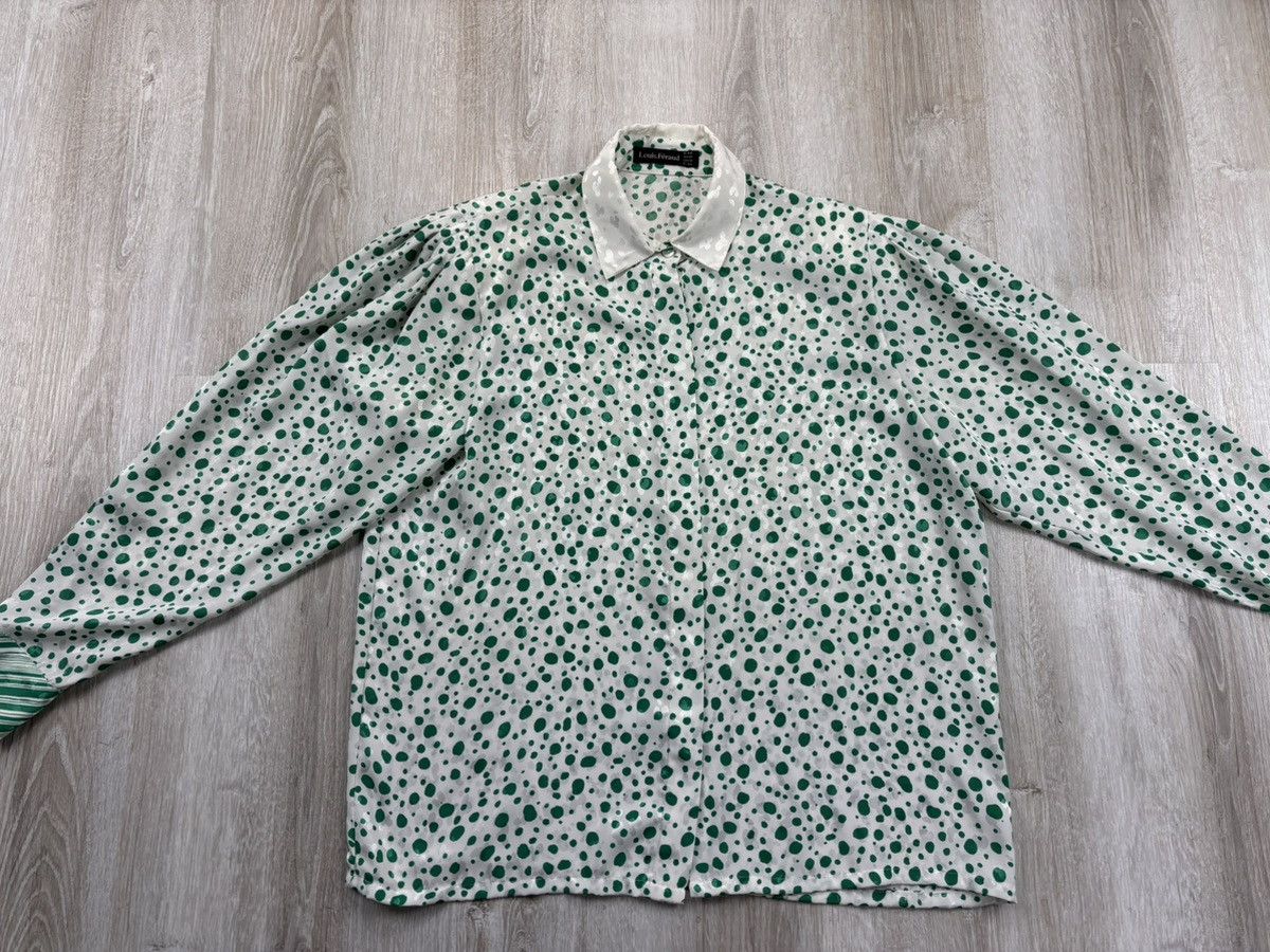 Designer × Louis Feraud Womens vintage blouse Louis Feraud Size 44 Size M / US 6-8 / IT 42-44 - 3 Thumbnail