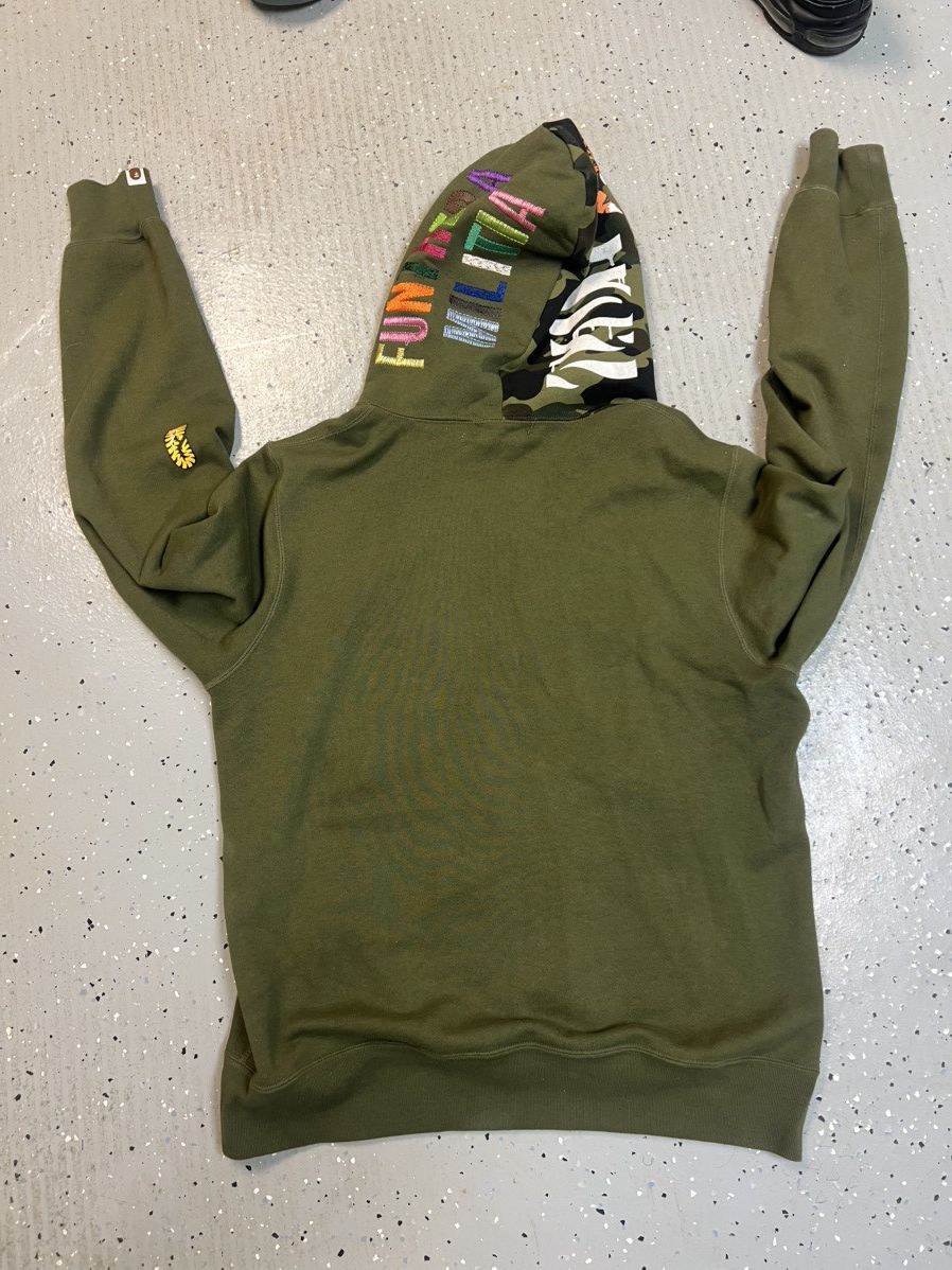 Bape Tiger Half Zip Pullover Hoodie Size US L / EU 52-54 / 3 - 2 Thumbnail